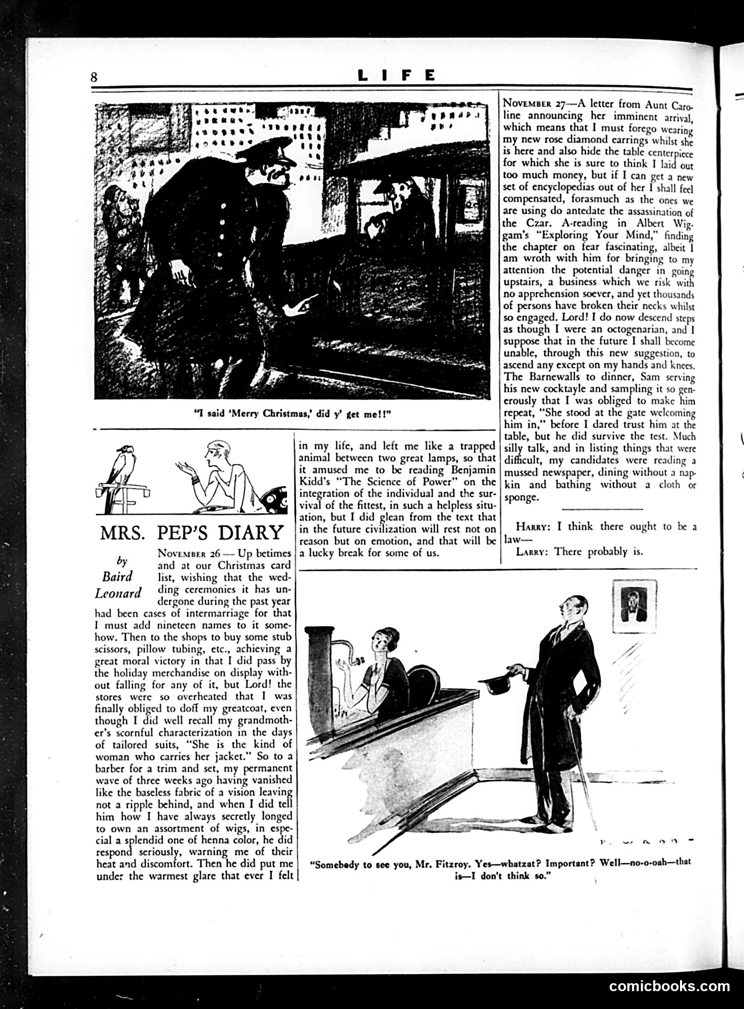 Life — December 21, 1928 — page 10: Life, 1928-12-21