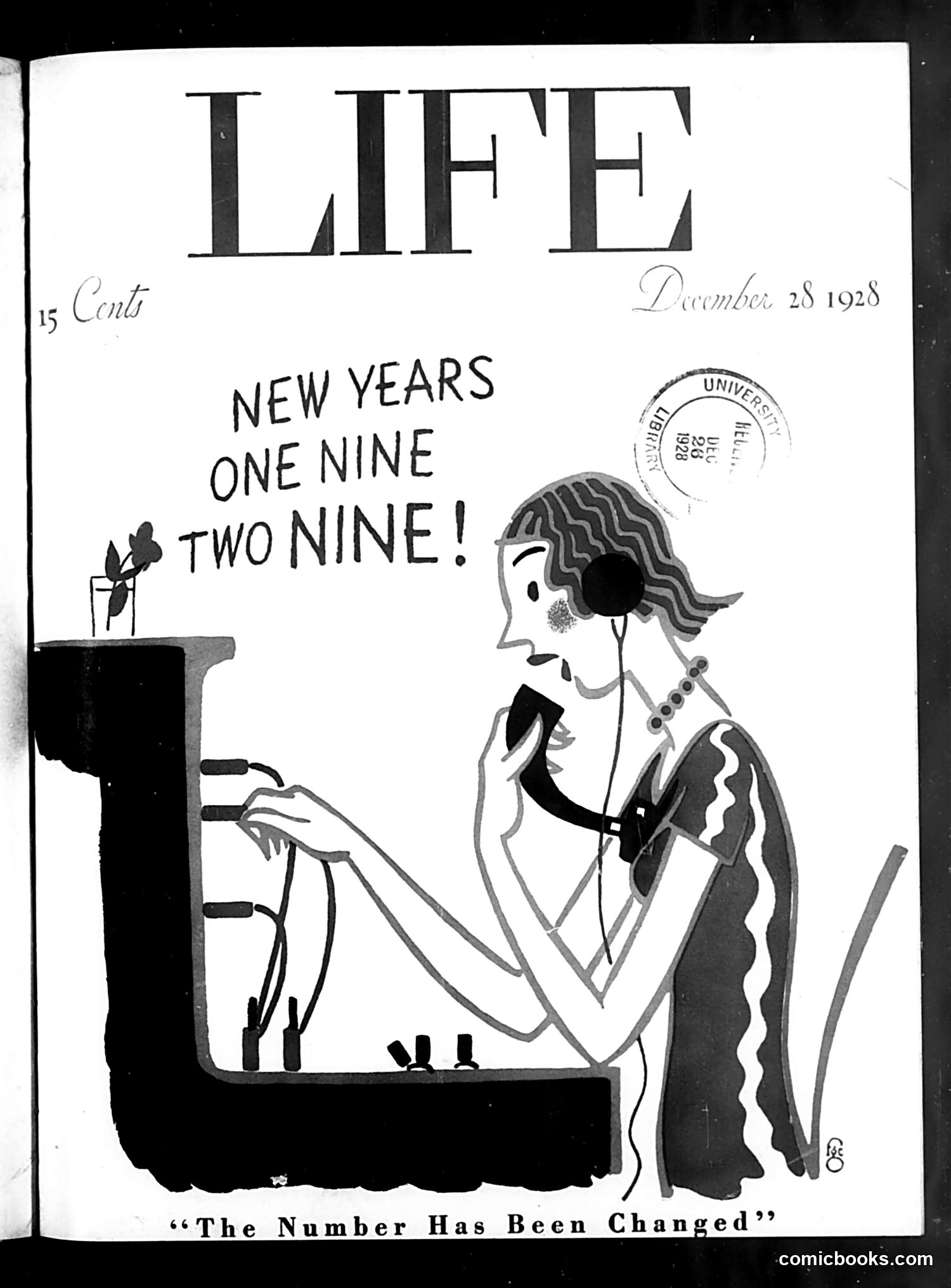 Life — December 28, 1928 — page 1: Life, 1928-12-28
