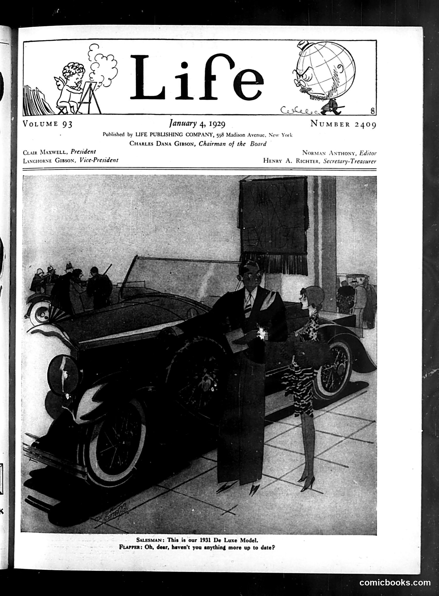 Life — January 4, 1929 — page 5: Life, 1929-01-04