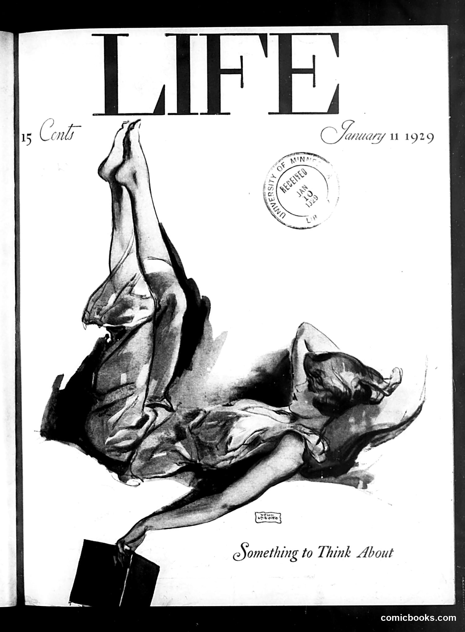 Life — January 11, 1929 — page 1: Life, 1929-01-11