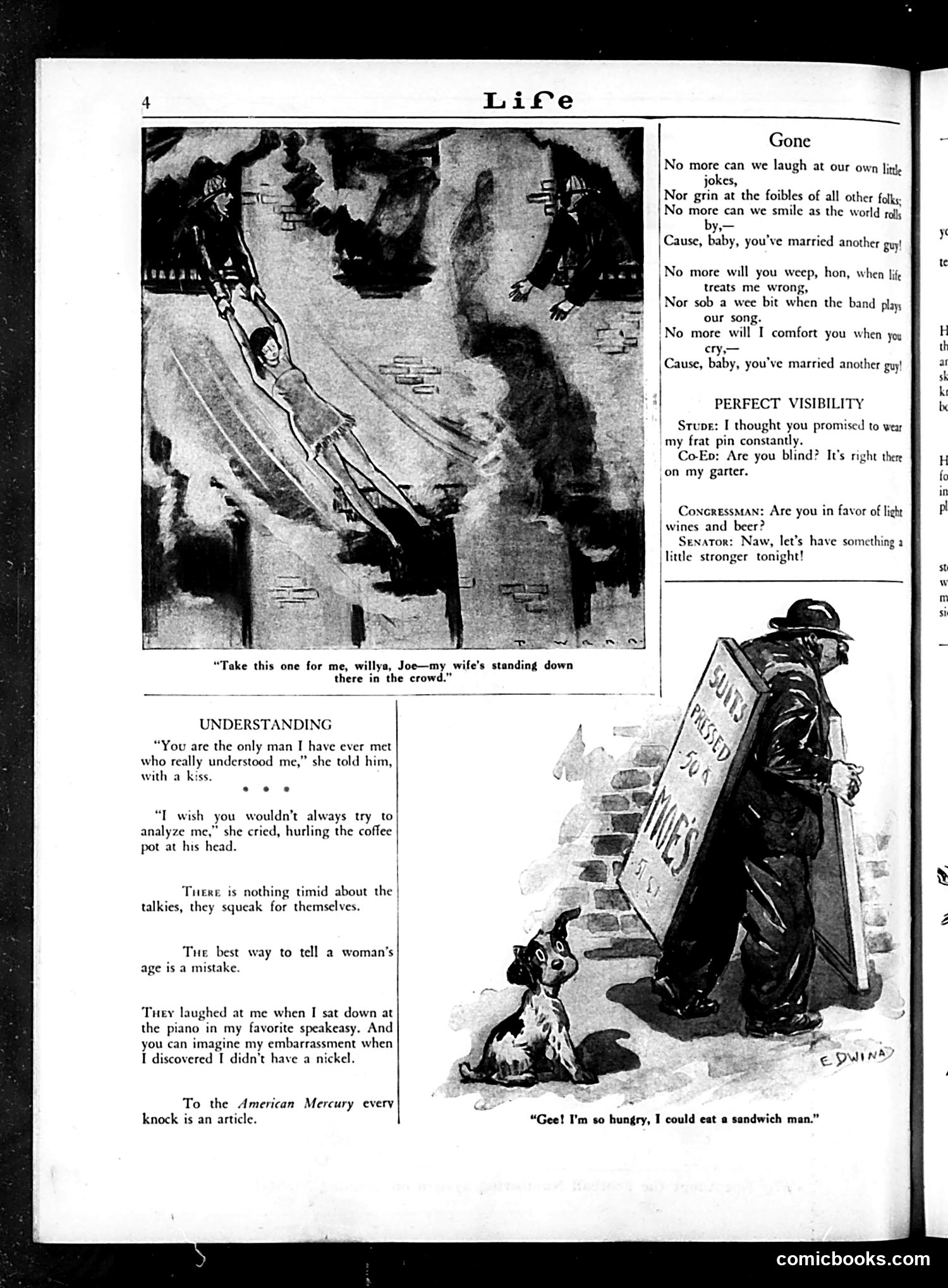 Life — January 18, 1929 — page 6: Life, 1929-01-18