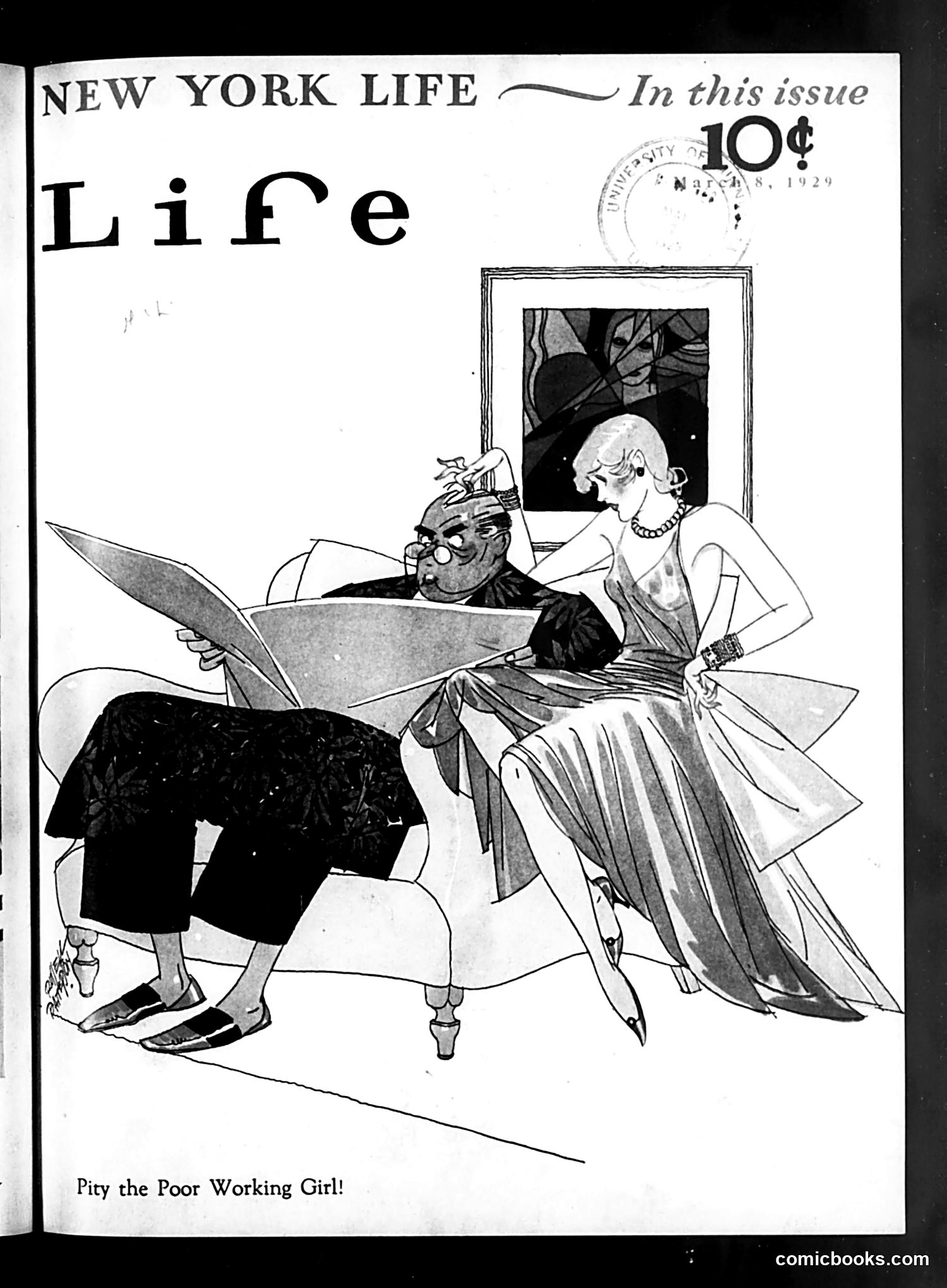 Life — March 8, 1929 — page 1: Life, 1929-03-08