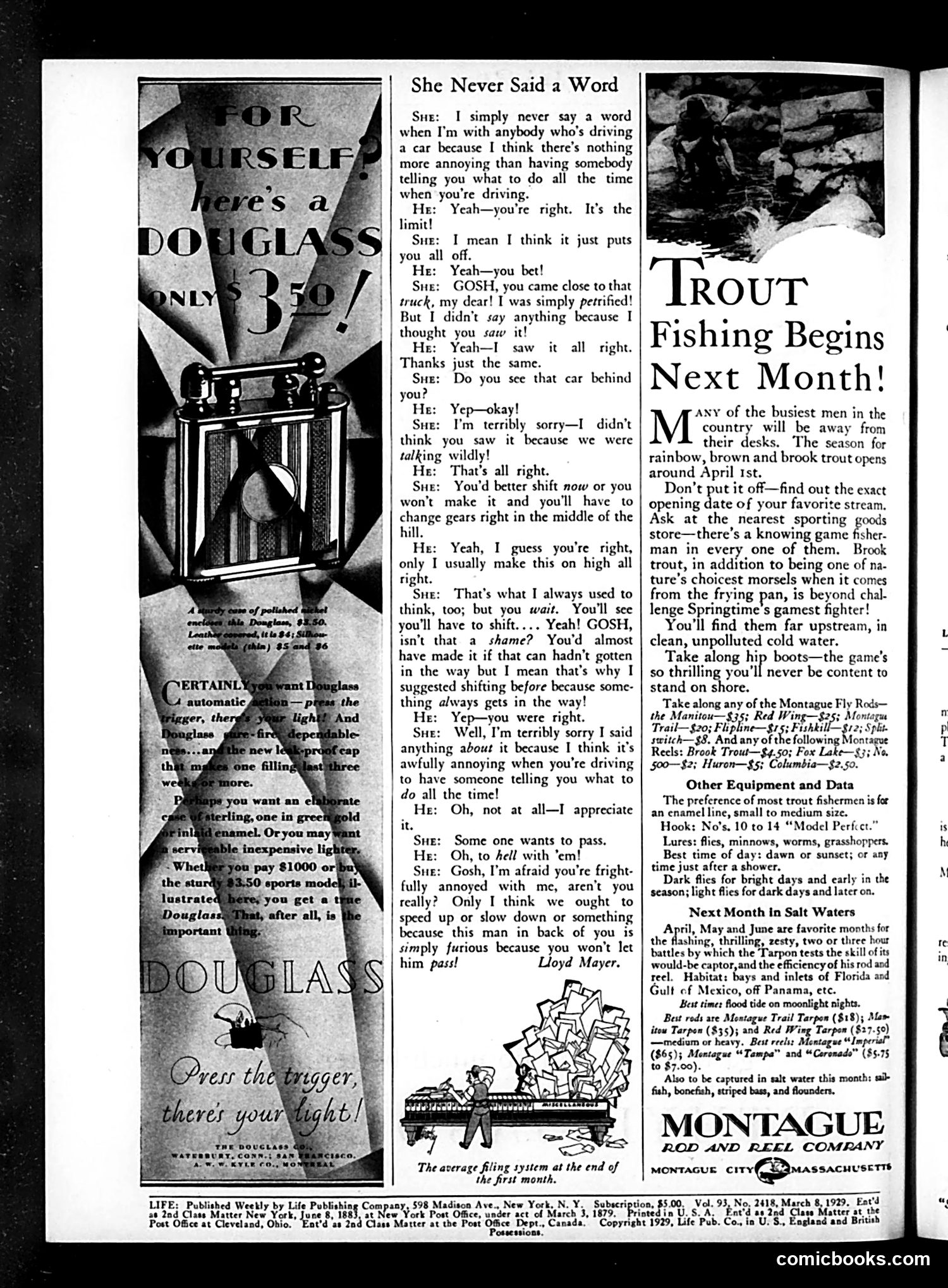 Life — March 8, 1929 — page 4: Life, 1929-03-08
