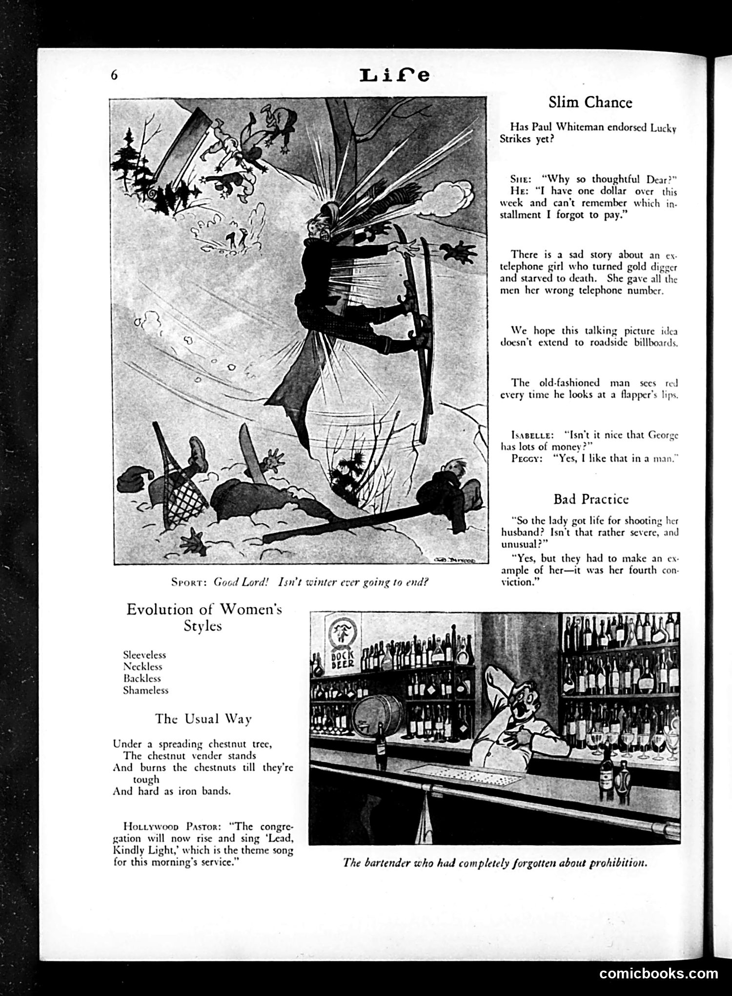 Life — March 8, 1929 — page 8: Life, 1929-03-08