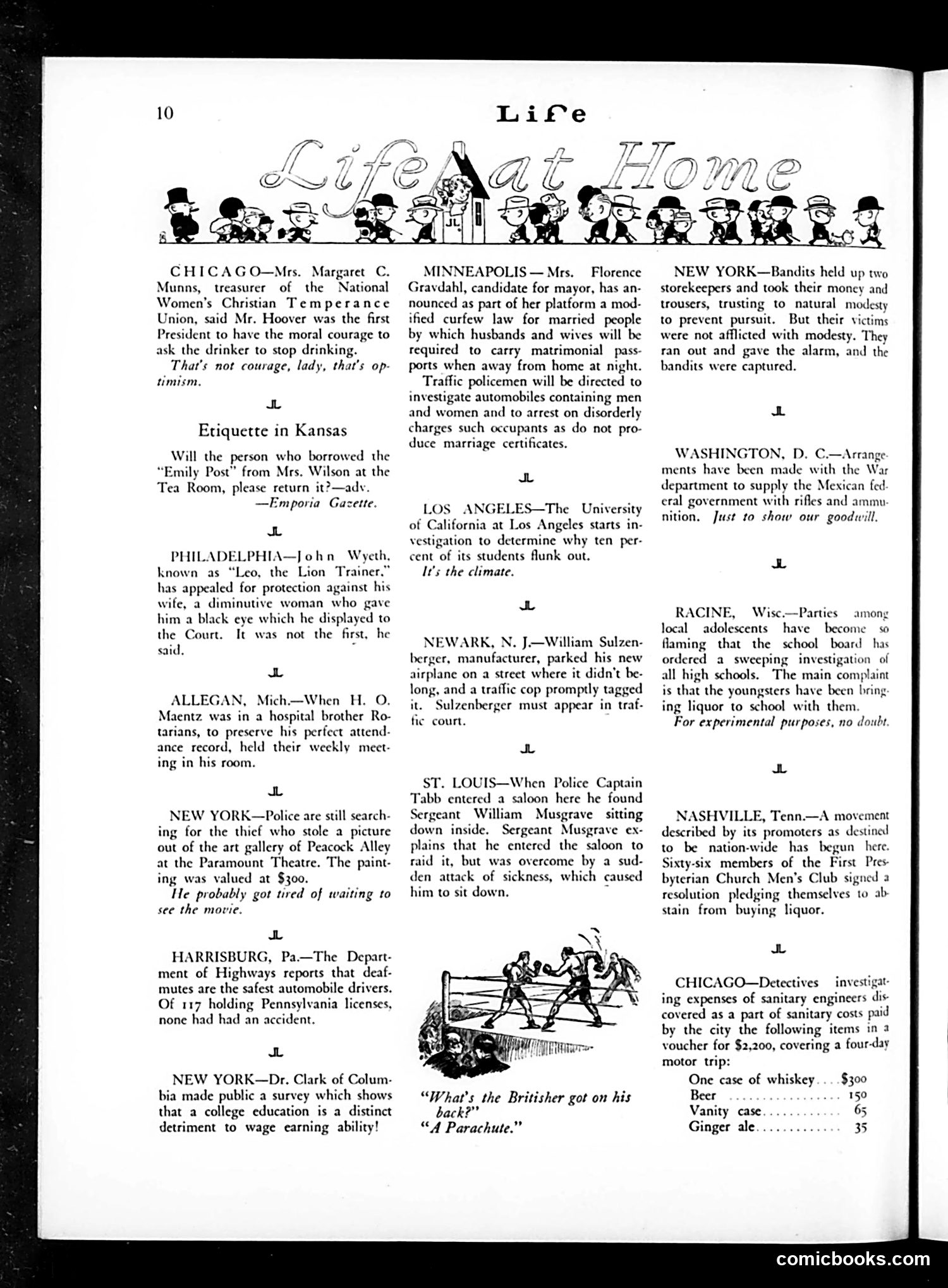 Life — March 29, 1929 — page 12: Life, 1929-03-29