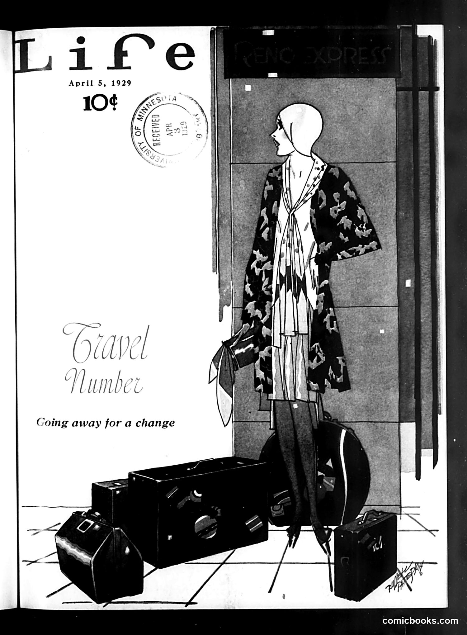 Life — April 5, 1929 — page 1: Life, 1929-04-05