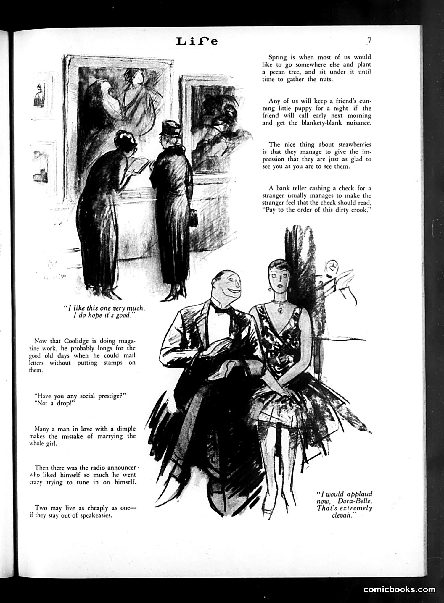 Life — April 12, 1929 — page 9: Life, 1929-04-12