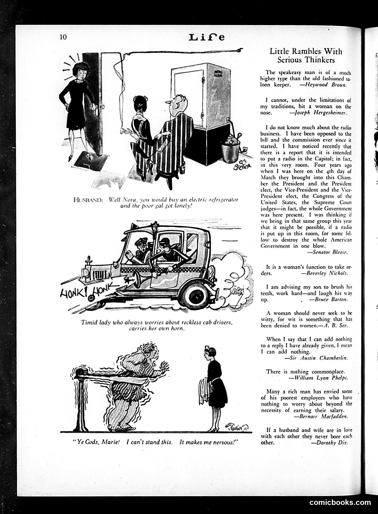 Life — April 12, 1929 — page 12: Life, 1929-04-12