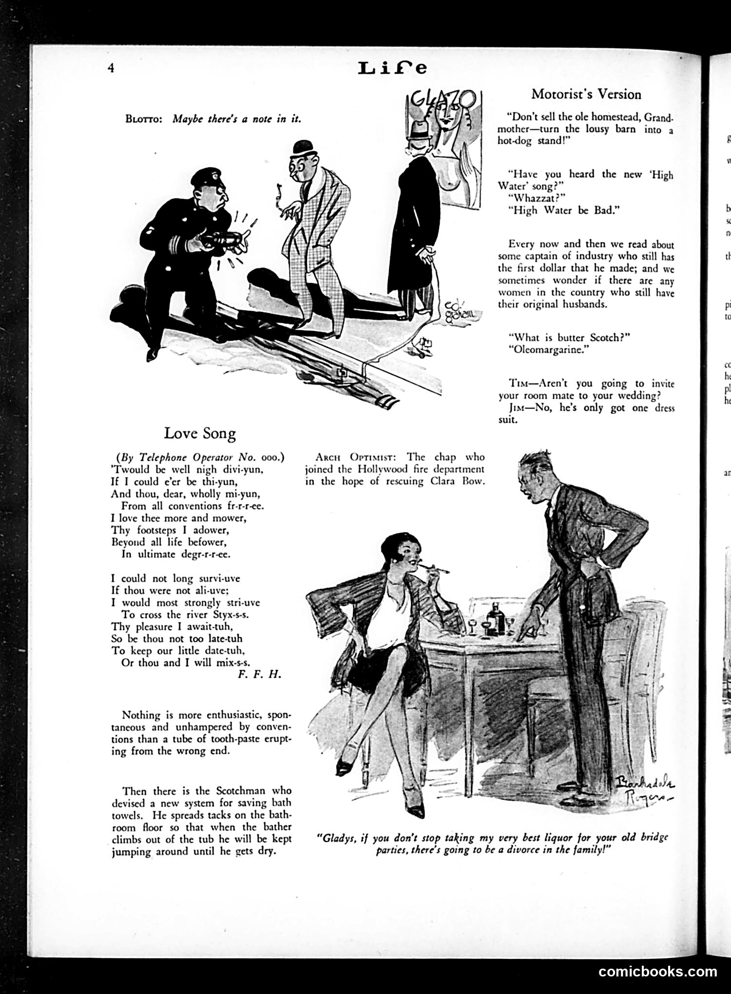 Life — April 26, 1929 — page 6: Life, 1929-04-26