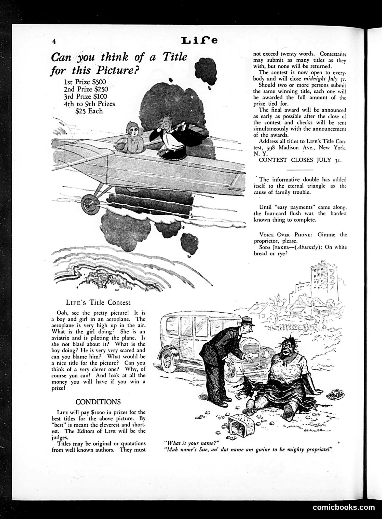 Life — May 31, 1929 — page 6: Life, 1929-05-31