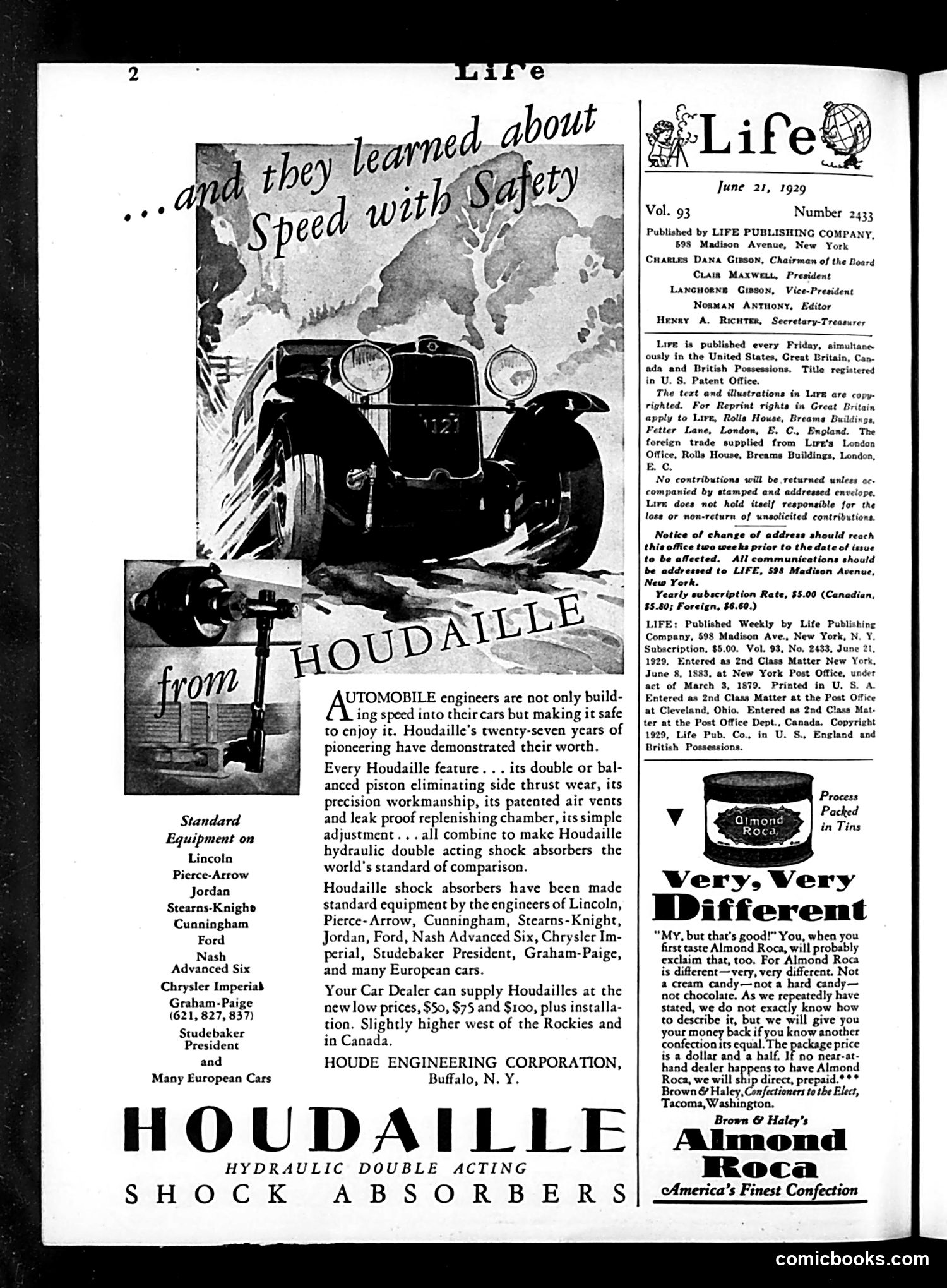 Life — June 21, 1929 — page 4: Life, 1929-06-21