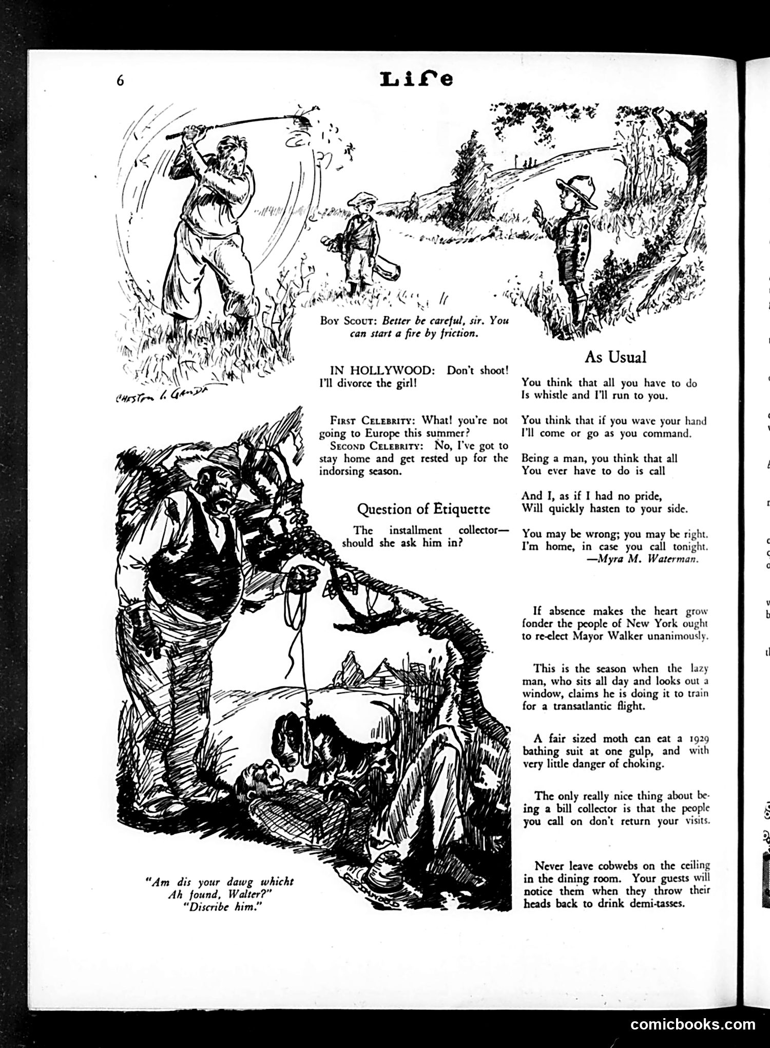 Life — June 21, 1929 — page 8: Life, 1929-06-21