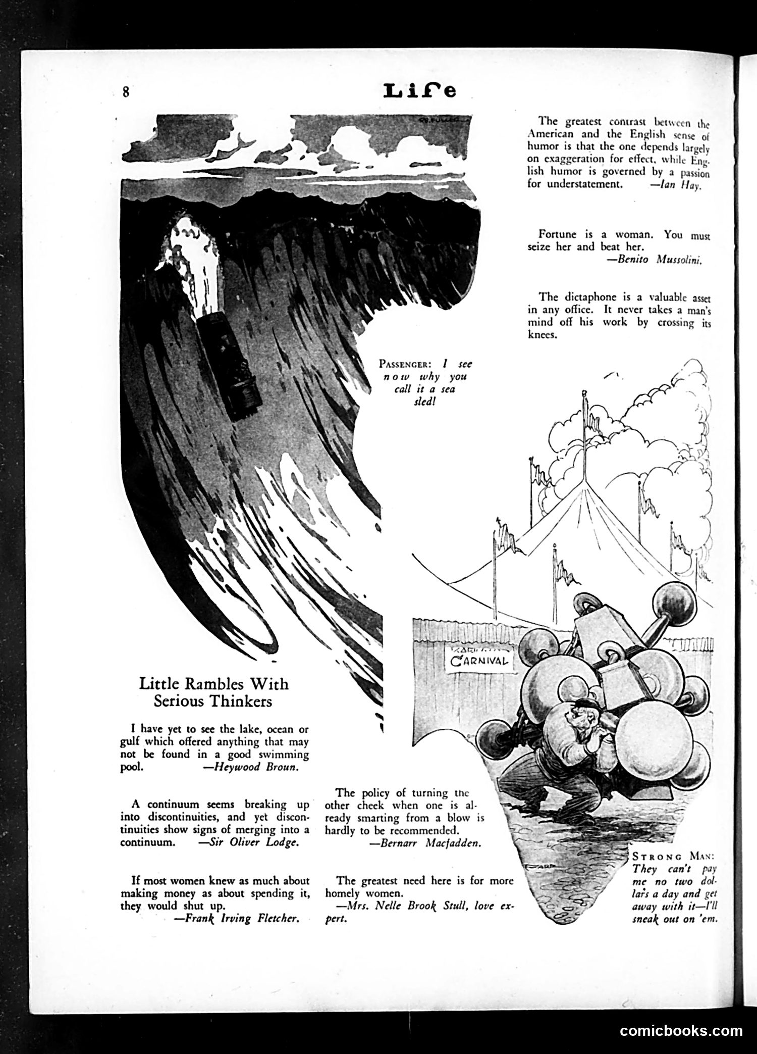 Life — July 5, 1929 — page 10: Life, 1929-07-05