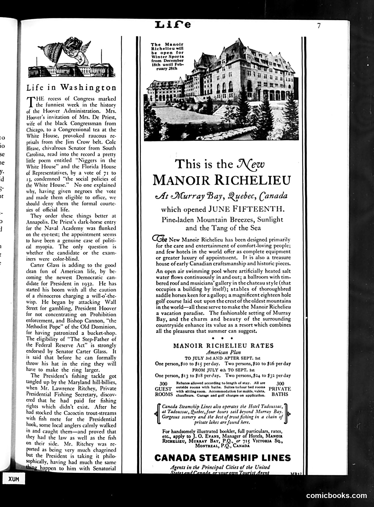Life — July 12, 1929 — page 9: Life, 1929-07-12