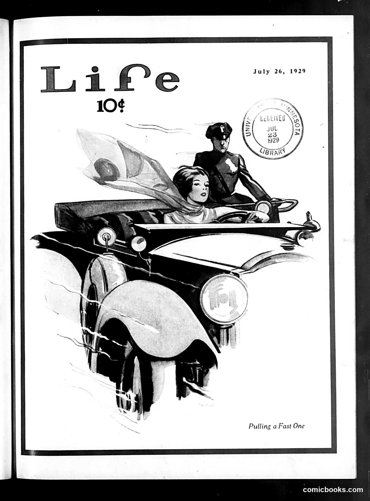Life — July 26, 1929 — page 1: Life, 1929-07-26