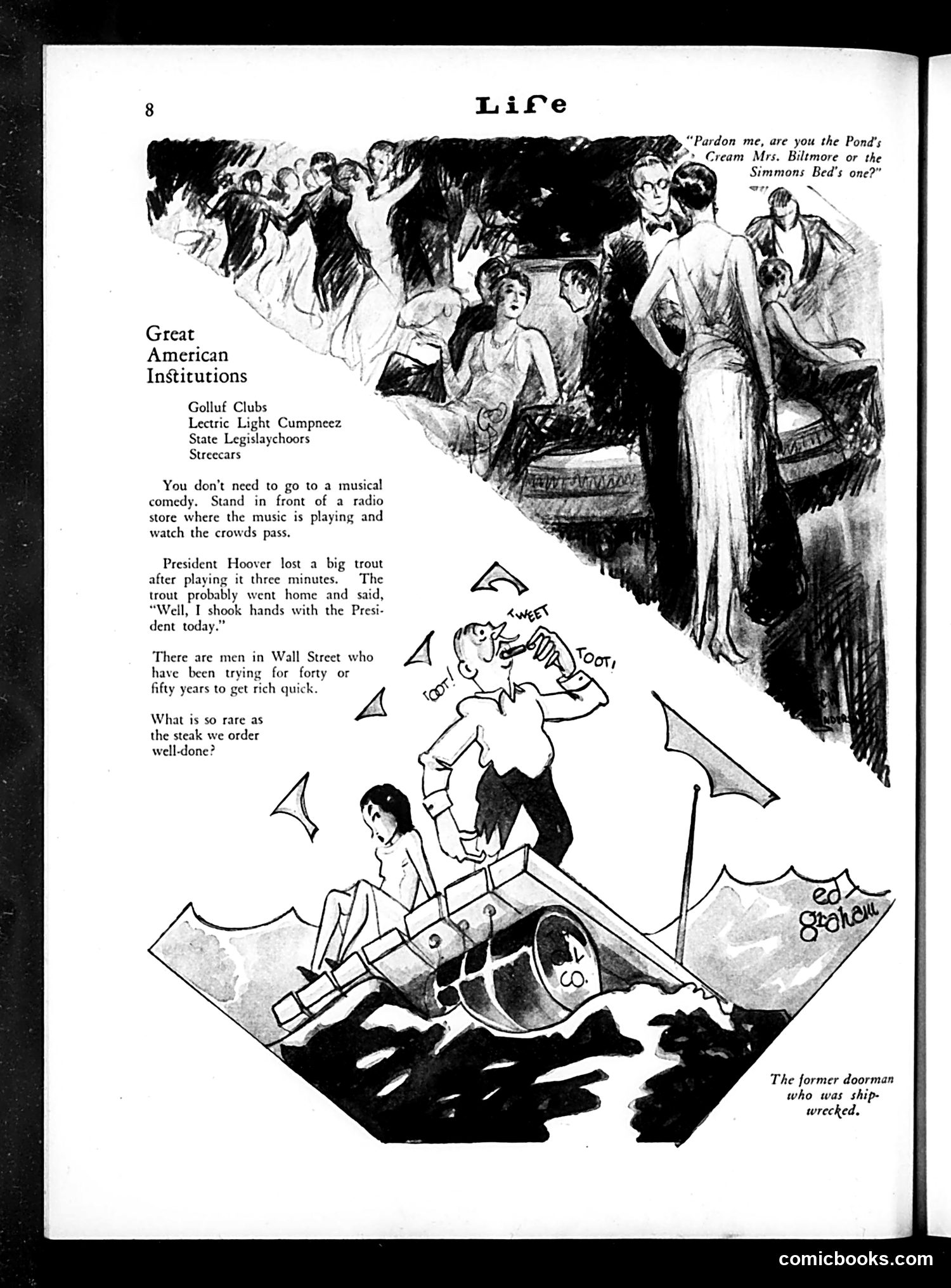 Life — July 26, 1929 — page 10: Life, 1929-07-26