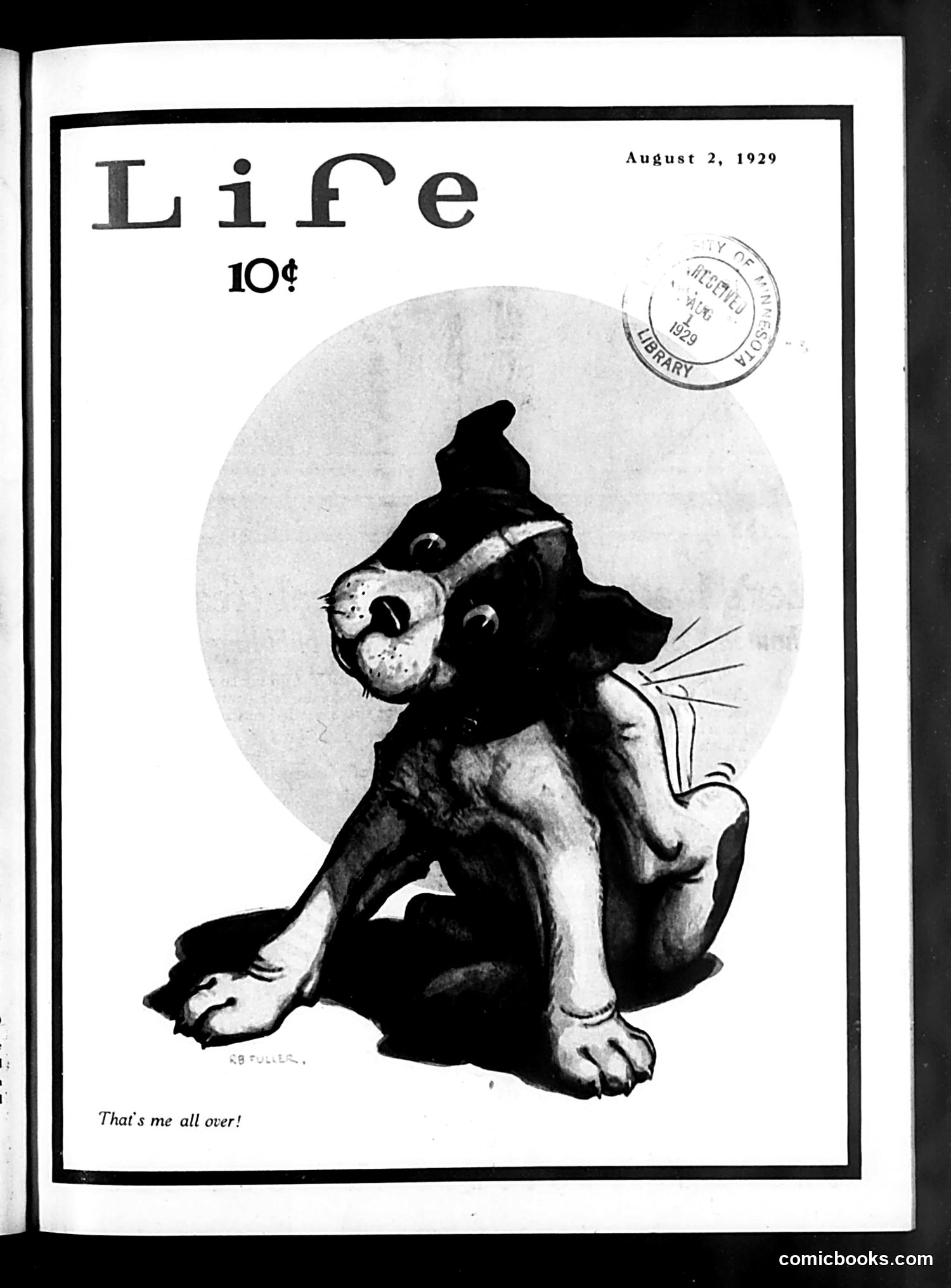 Life — August 2, 1929 — page 1: Life, 1929-08-02