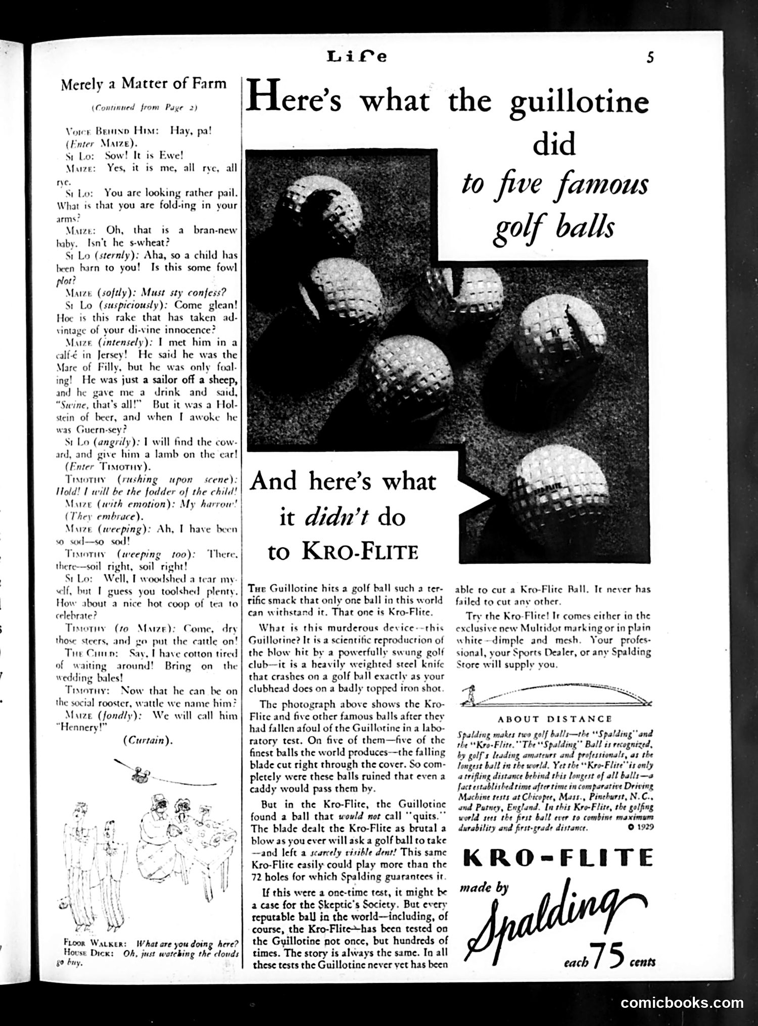 Life — August 9, 1929 — page 7: Life, 1929-08-09