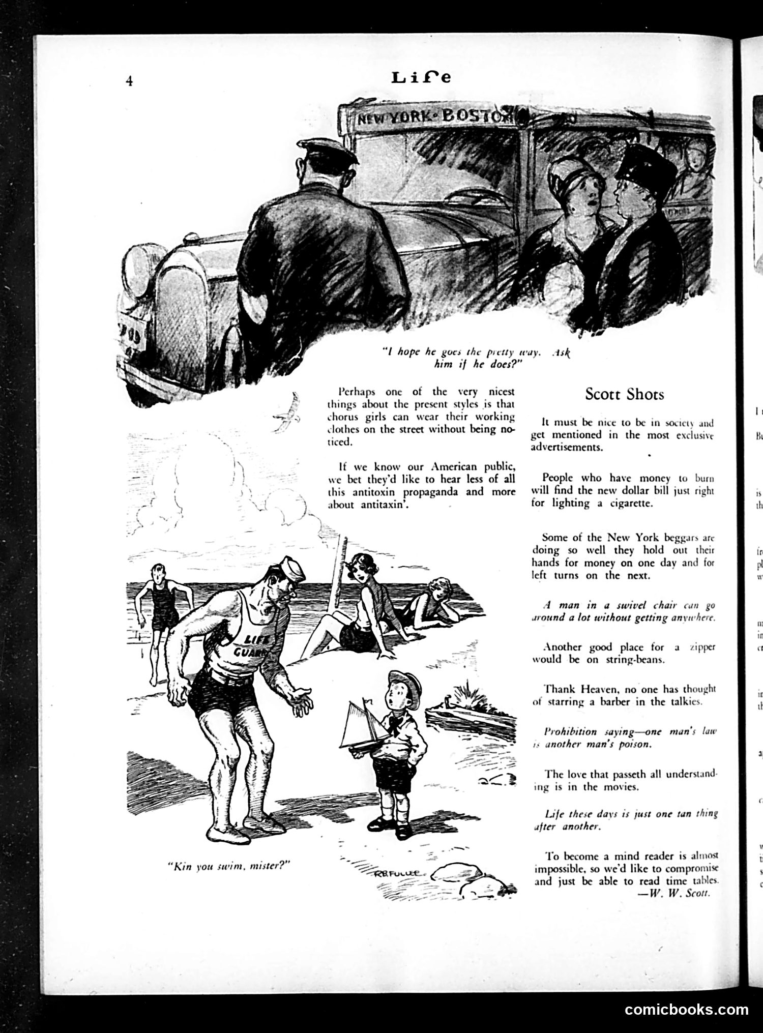 Life — August 16, 1929 — page 6: Life, 1929-08-16