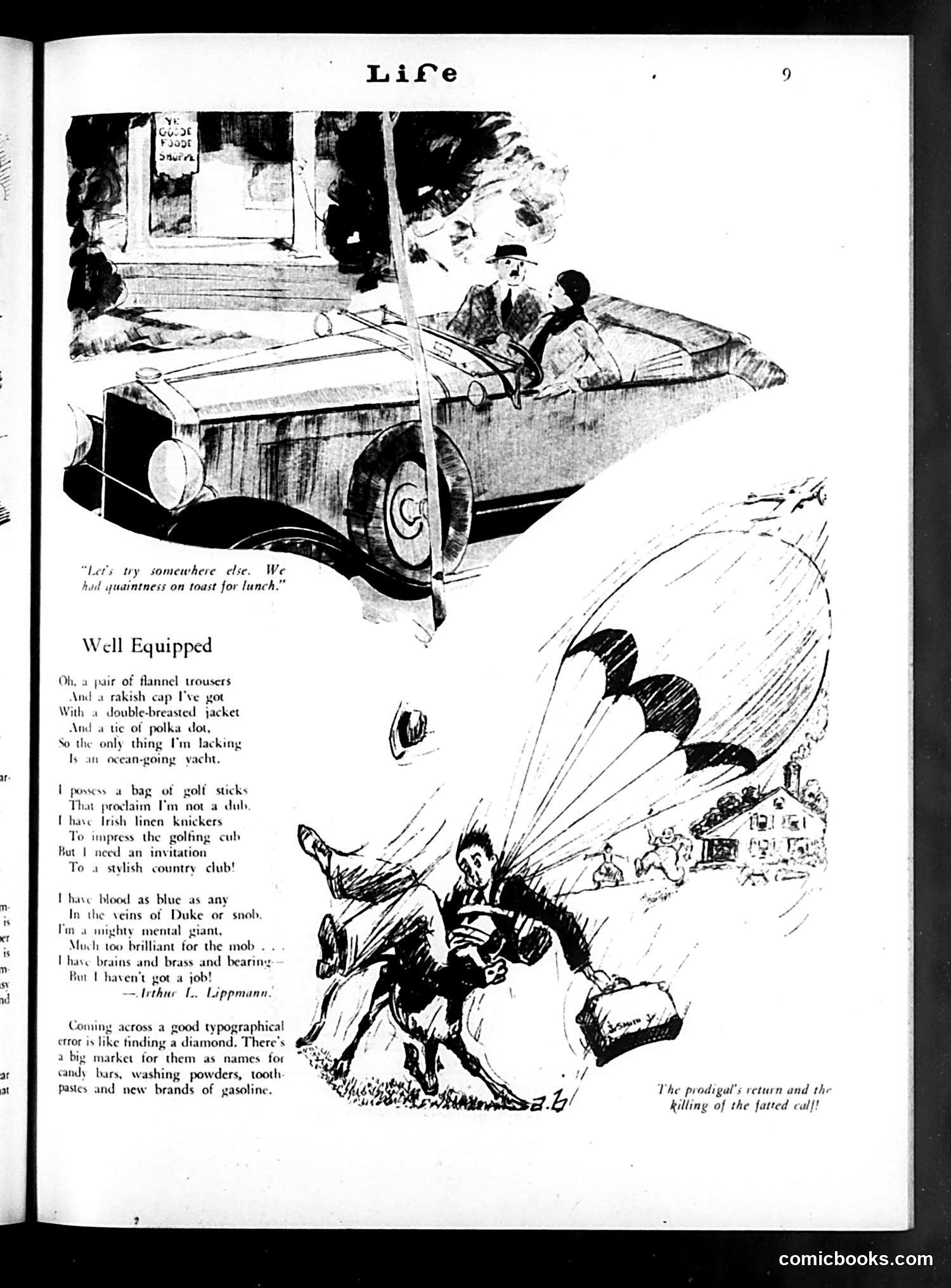 Life — August 16, 1929 — page 11: Life, 1929-08-16