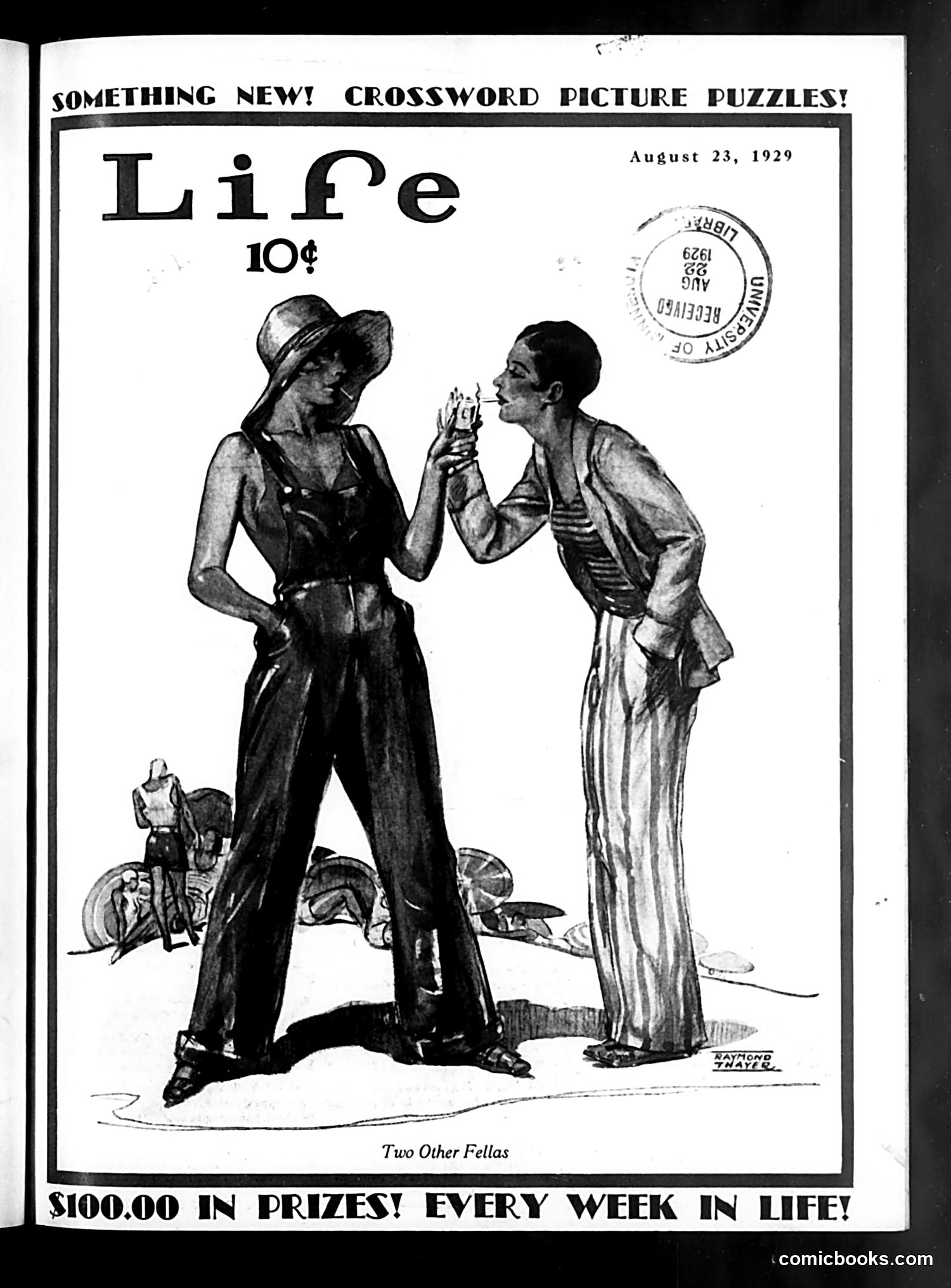 Life — August 23, 1929 — page 1: Life, 1929-08-23