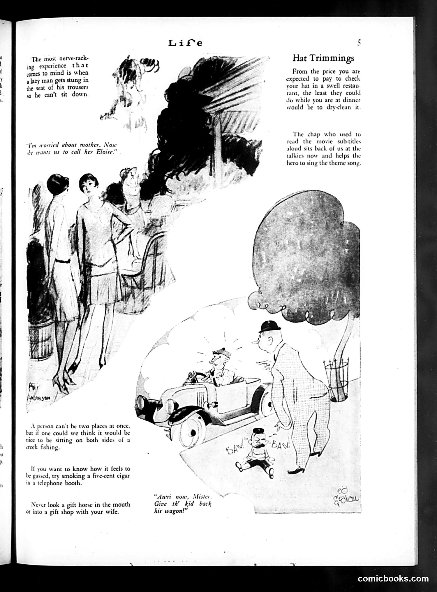 Life — August 23, 1929 — page 7: Life, 1929-08-23