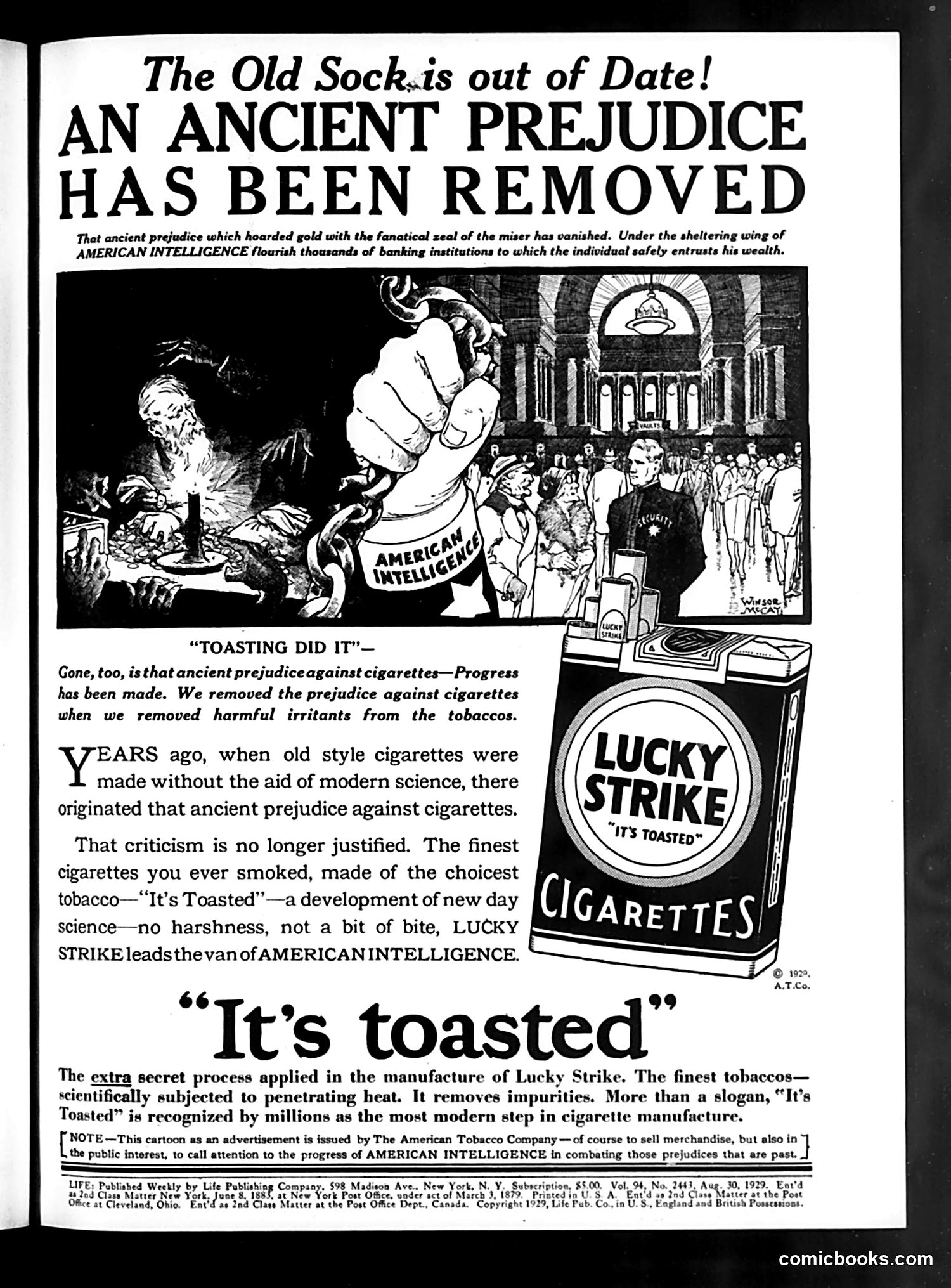 Life — August 30, 1929 — page 3: Life, 1929-08-30