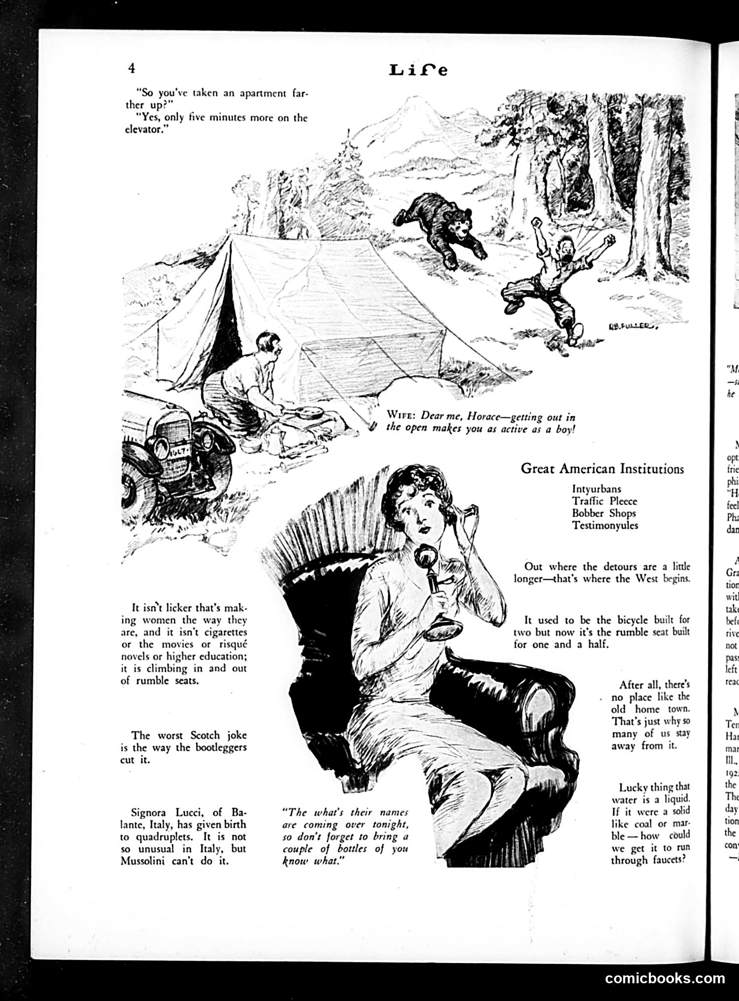 Life — August 30, 1929 — page 6: Life, 1929-08-30