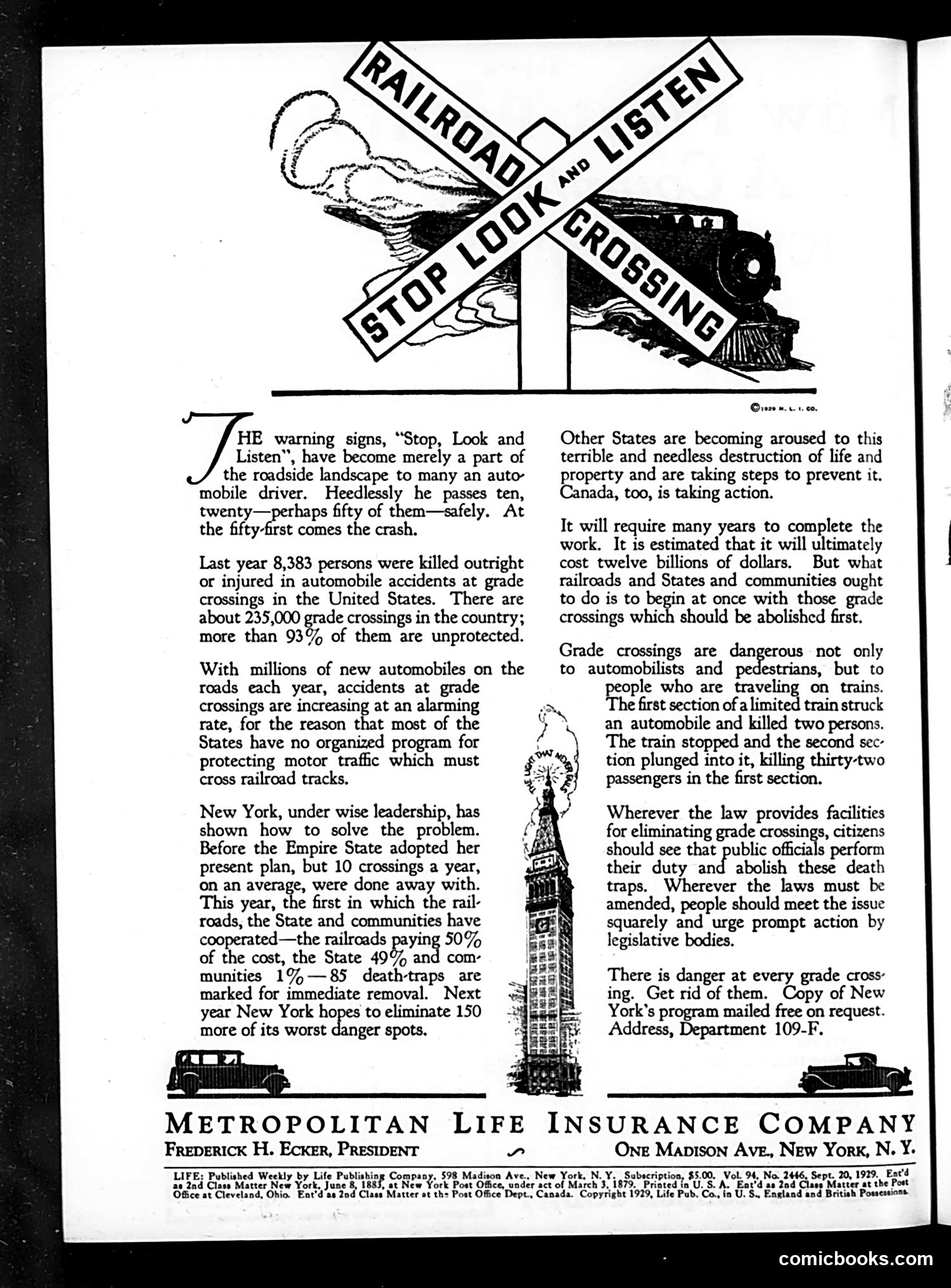 Life — September 20, 1929 — page 4: Life, 1929-09-20