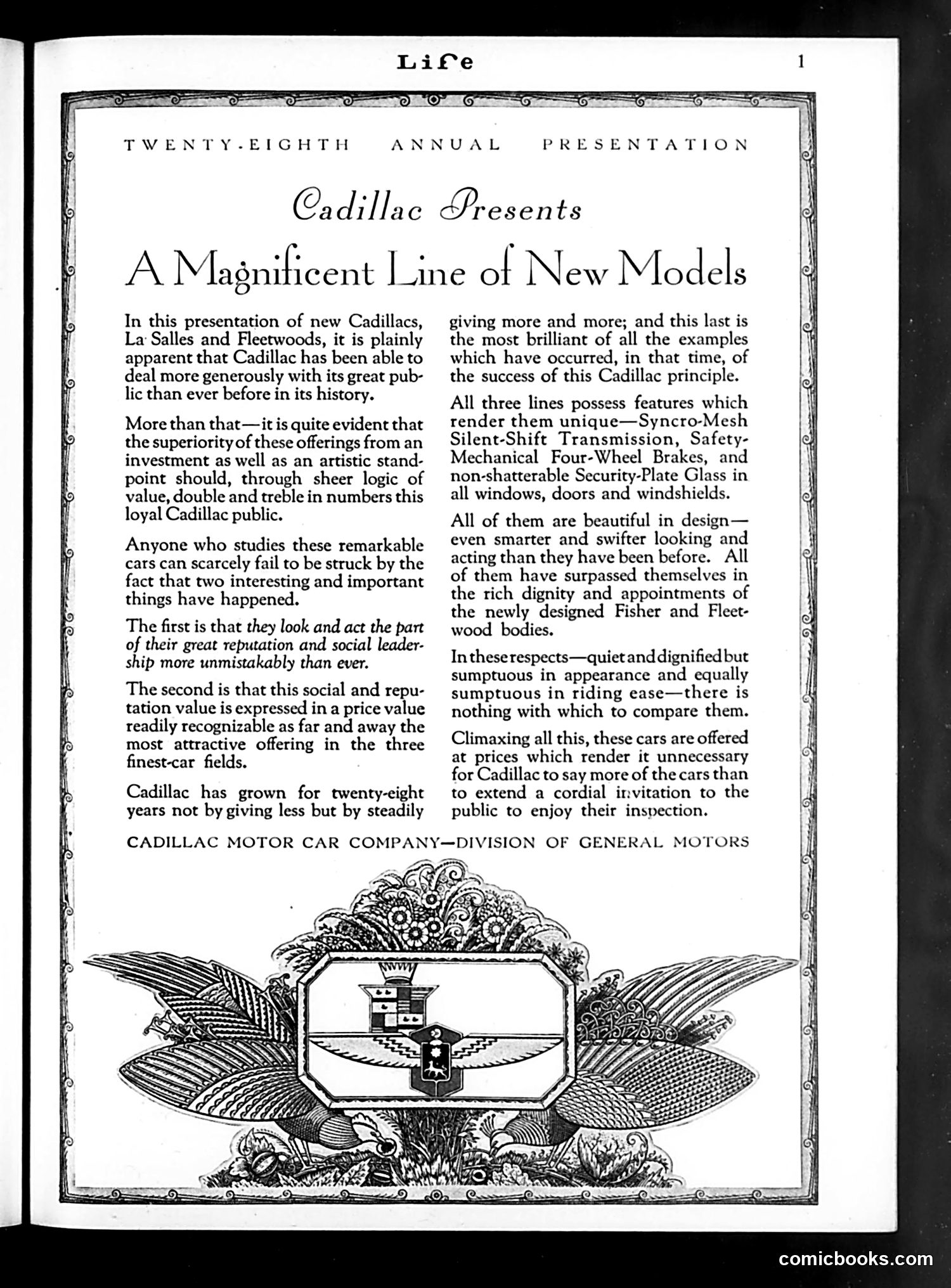 Life — September 27, 1929 — page 3: Life, 1929-09-27