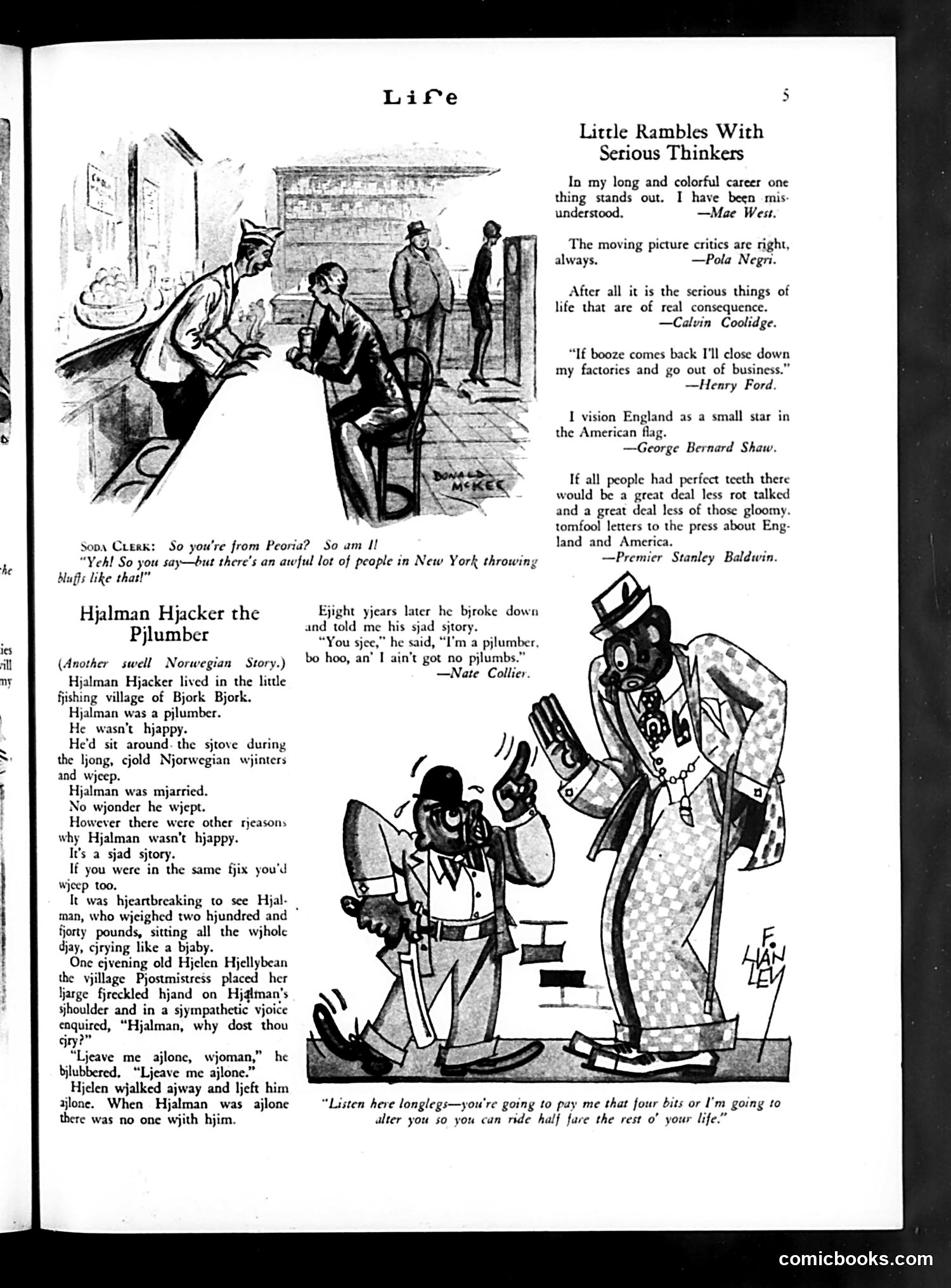 Life — September 27, 1929 — page 7: Life, 1929-09-27
