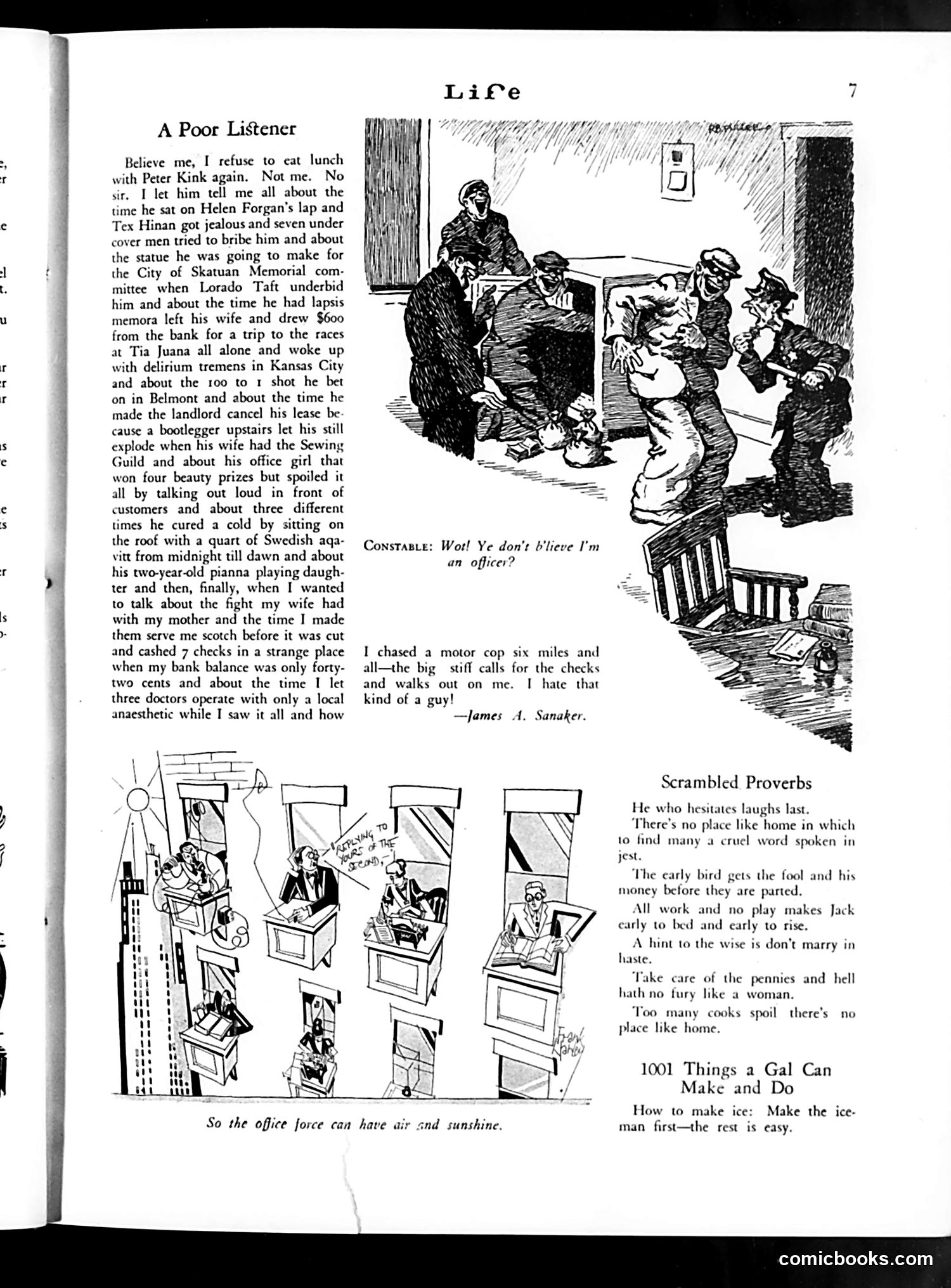 Life — October 4, 1929 — page 6: Life, 1929-10-04