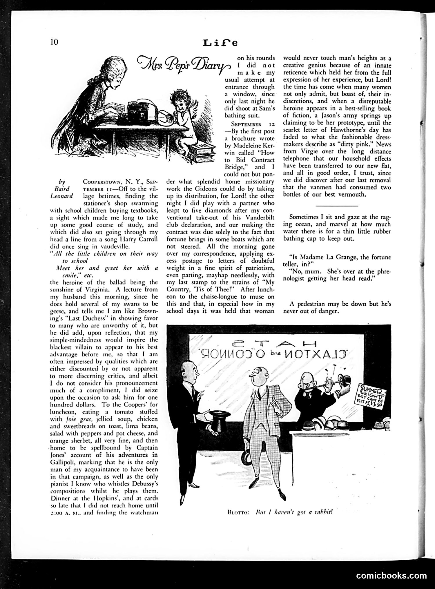 Life — October 4, 1929 — page 9: Life, 1929-10-04