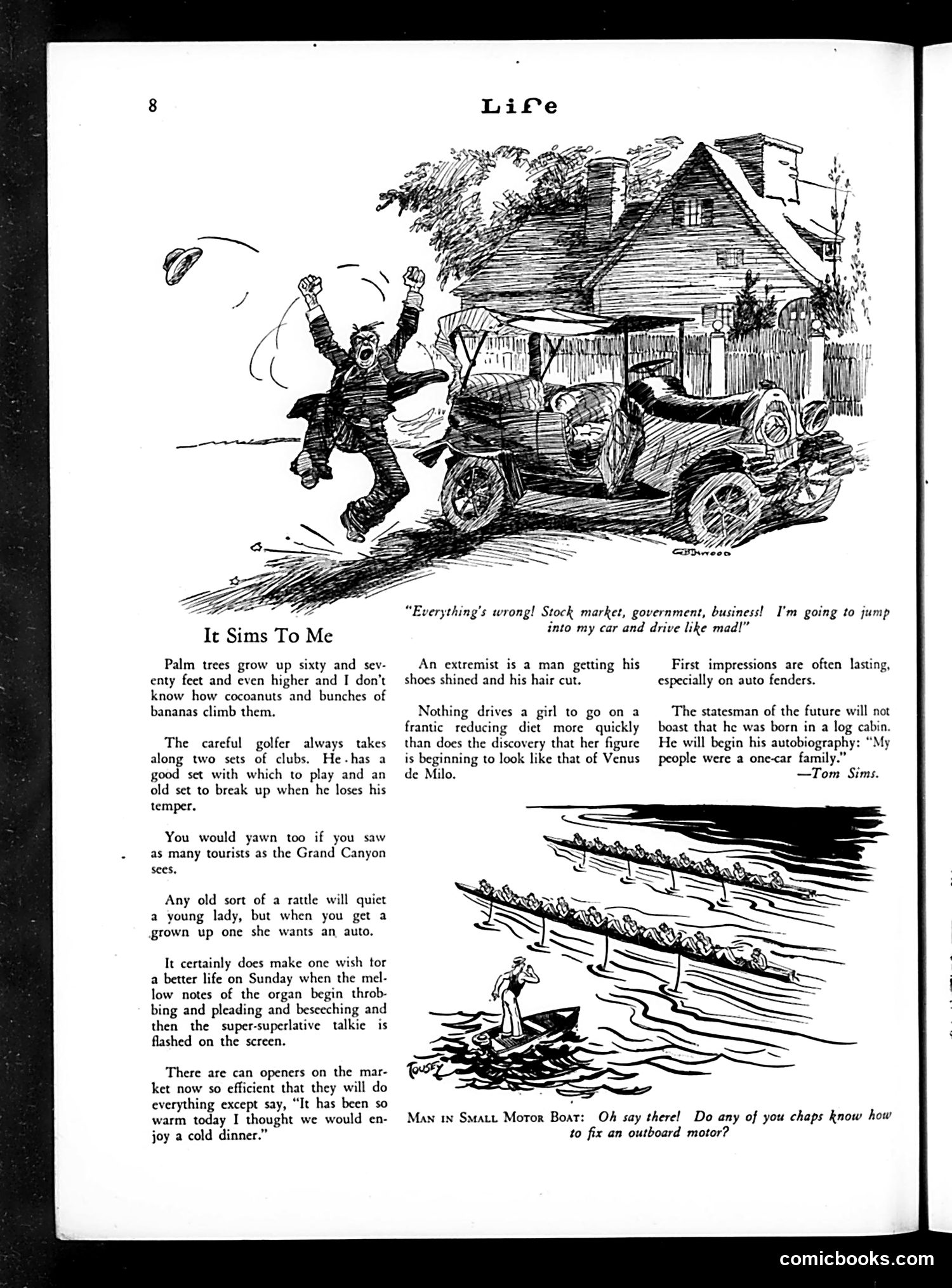 Life — October 11, 1929 — page 10: Life, 1929-10-11