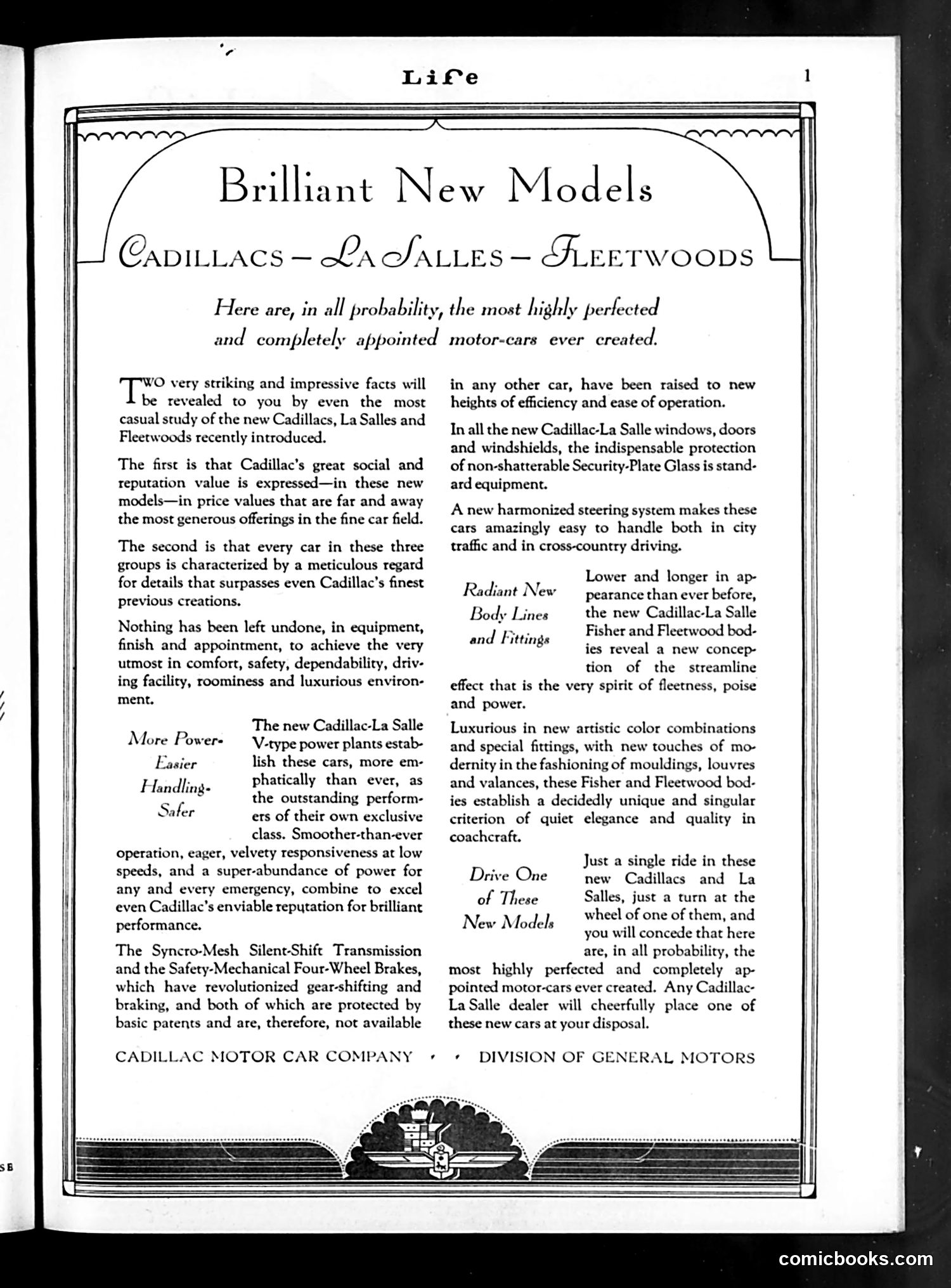 Life — October 25, 1929 — page 3: Life, 1929-10-25