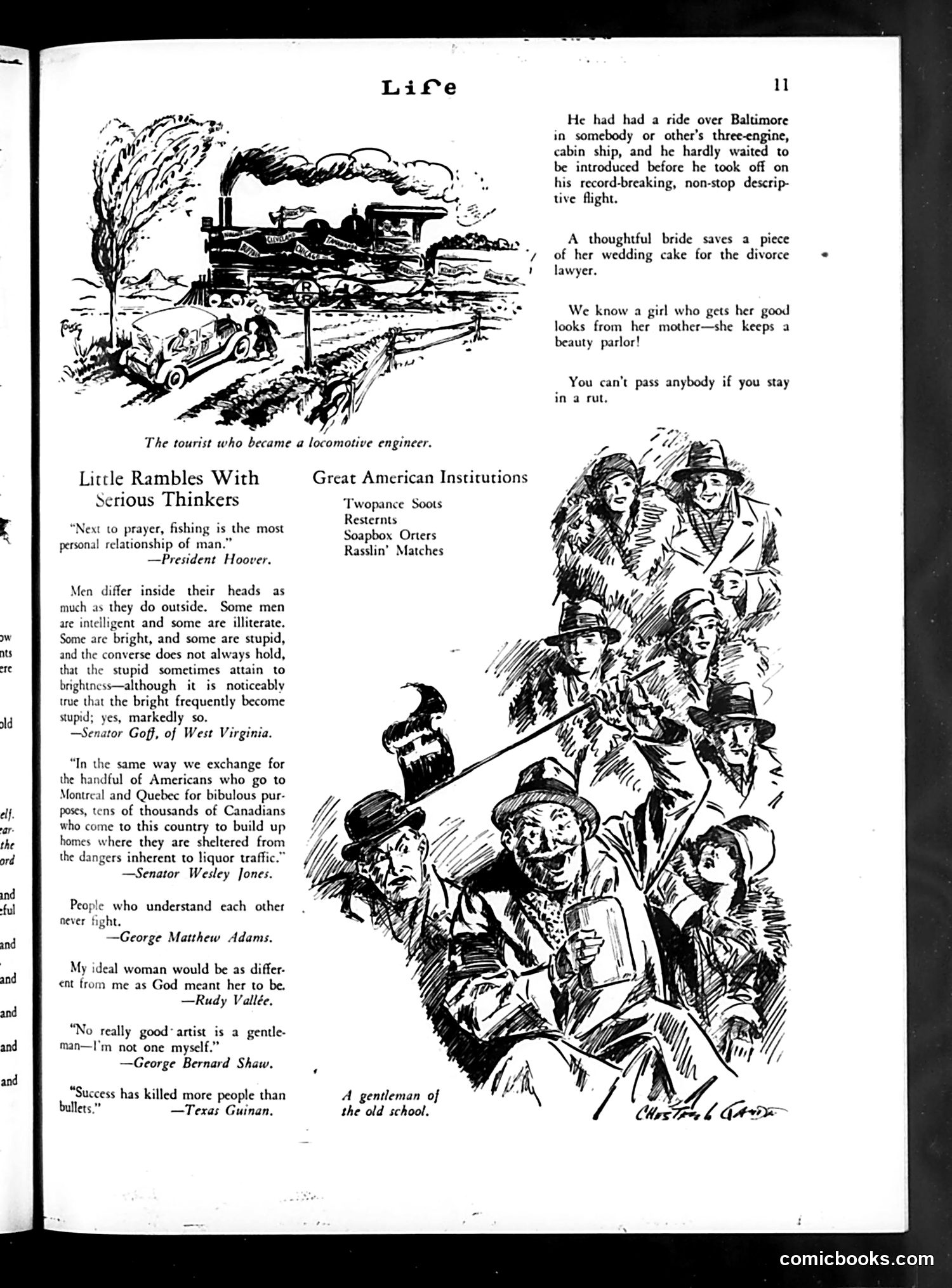 Life — October 25, 1929 — page 13: Life, 1929-10-25