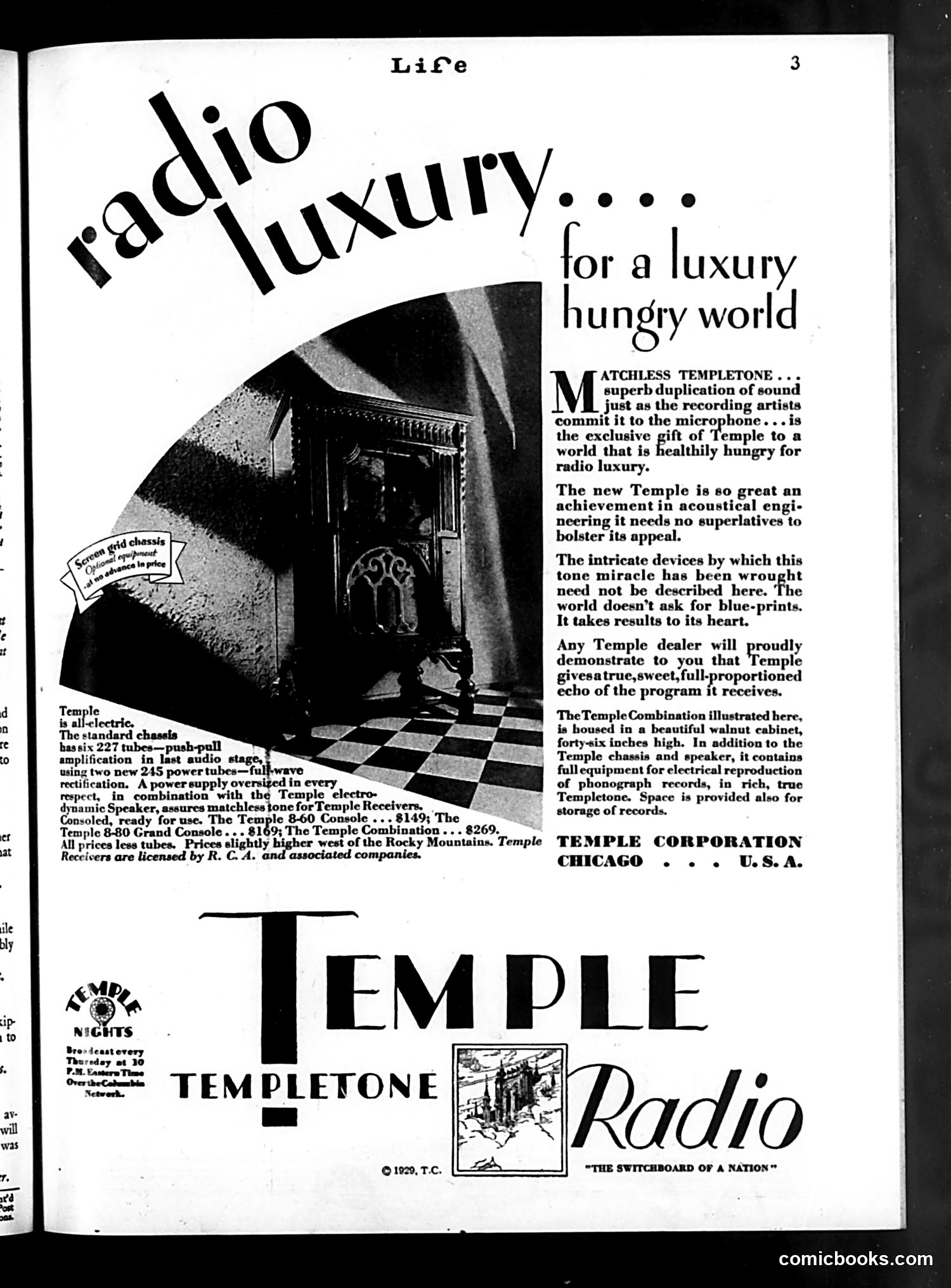Life — November 1, 1929 — page 5: Life, 1929-11-01