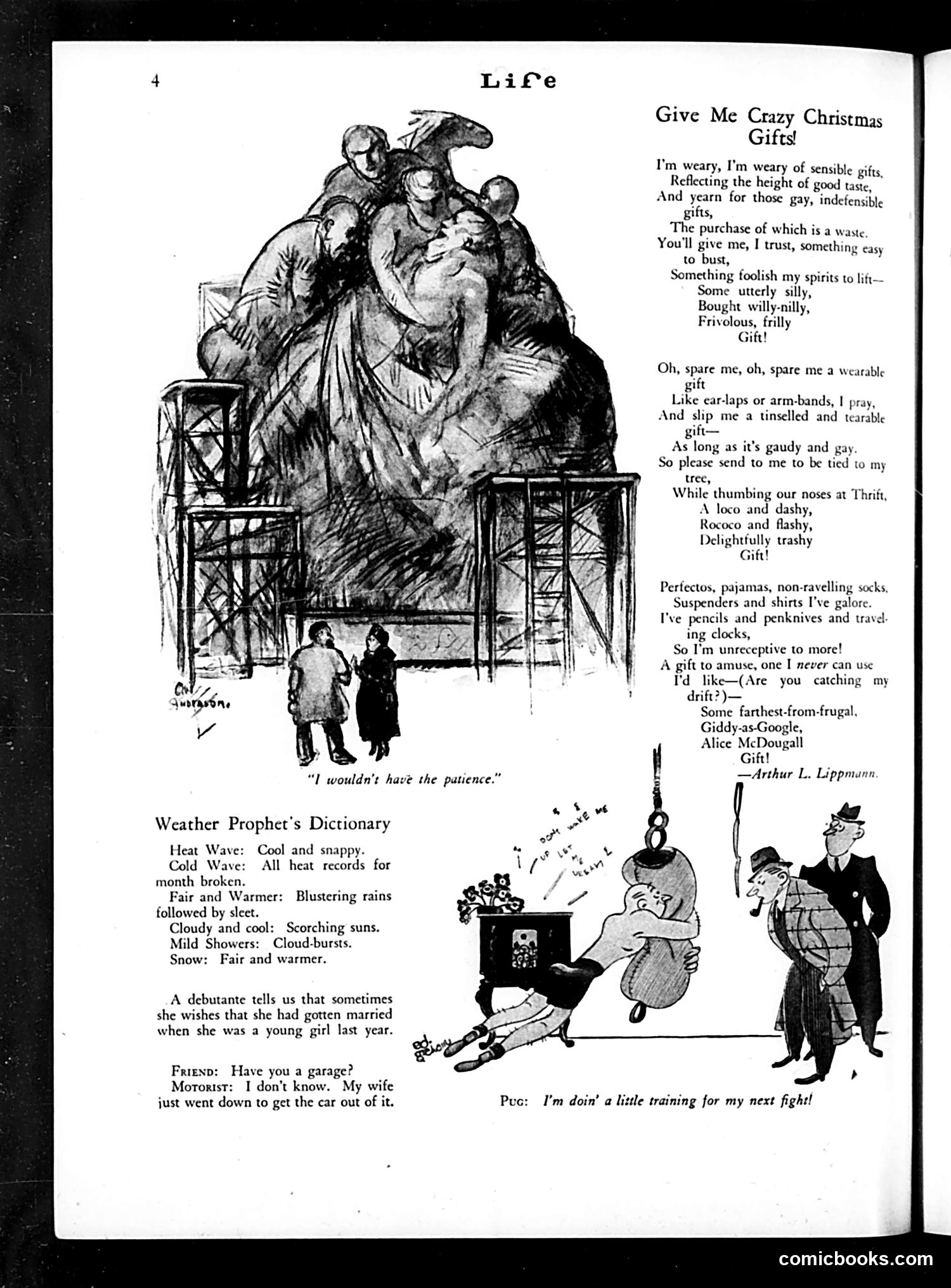 Life — December 13, 1929 — page 6: Life, 1929-12-13