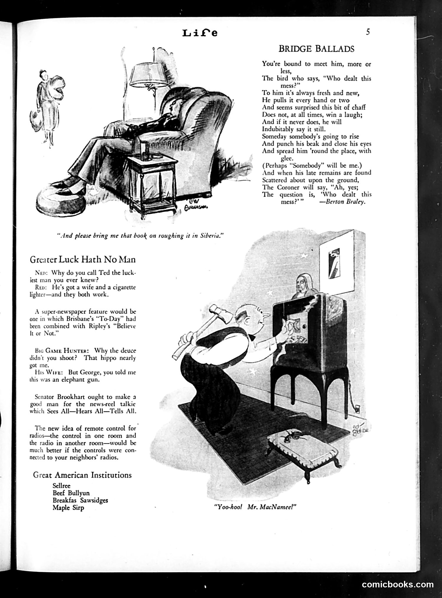 Life — December 13, 1929 — page 7: Life, 1929-12-13