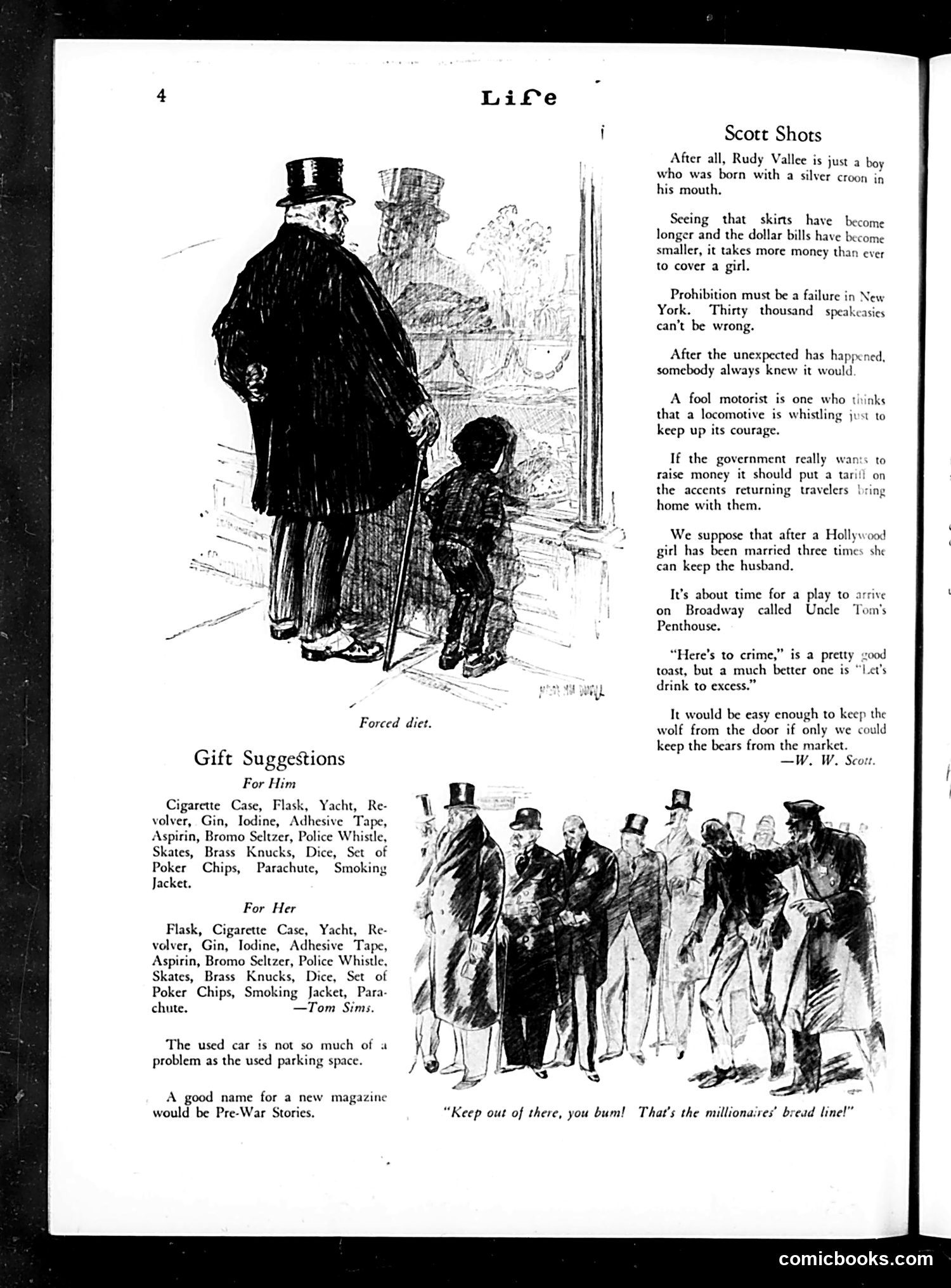 Life — December 20, 1929 — page 6: Life, 1929-12-20