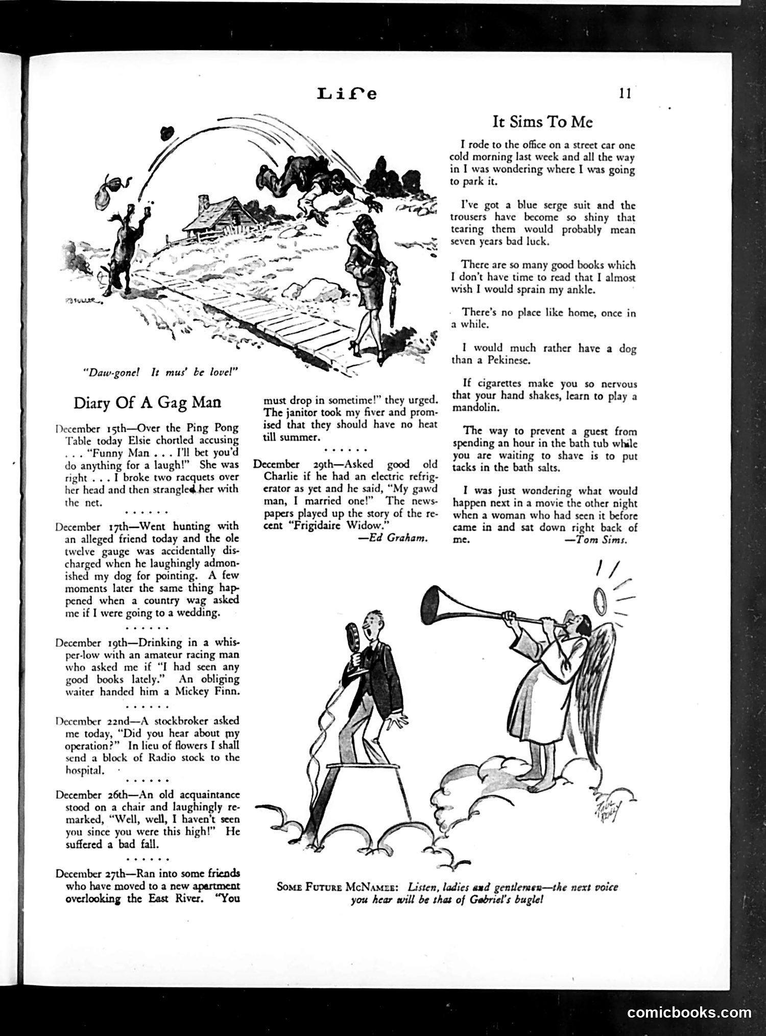 Life — January 3, 1930 — page 13: Life, 1930-01-03