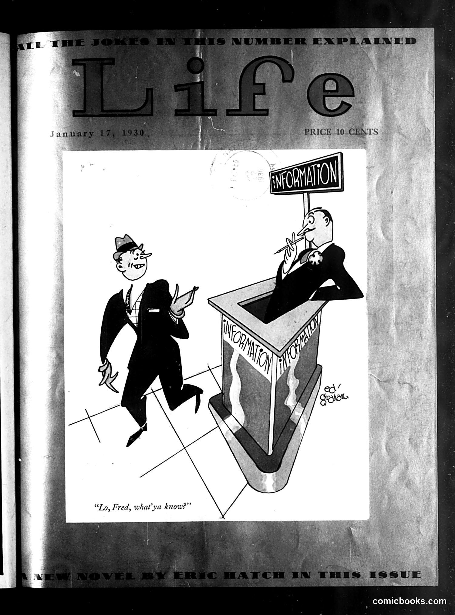 Life — January 17, 1930 — page 1: Life, 1930-01-17