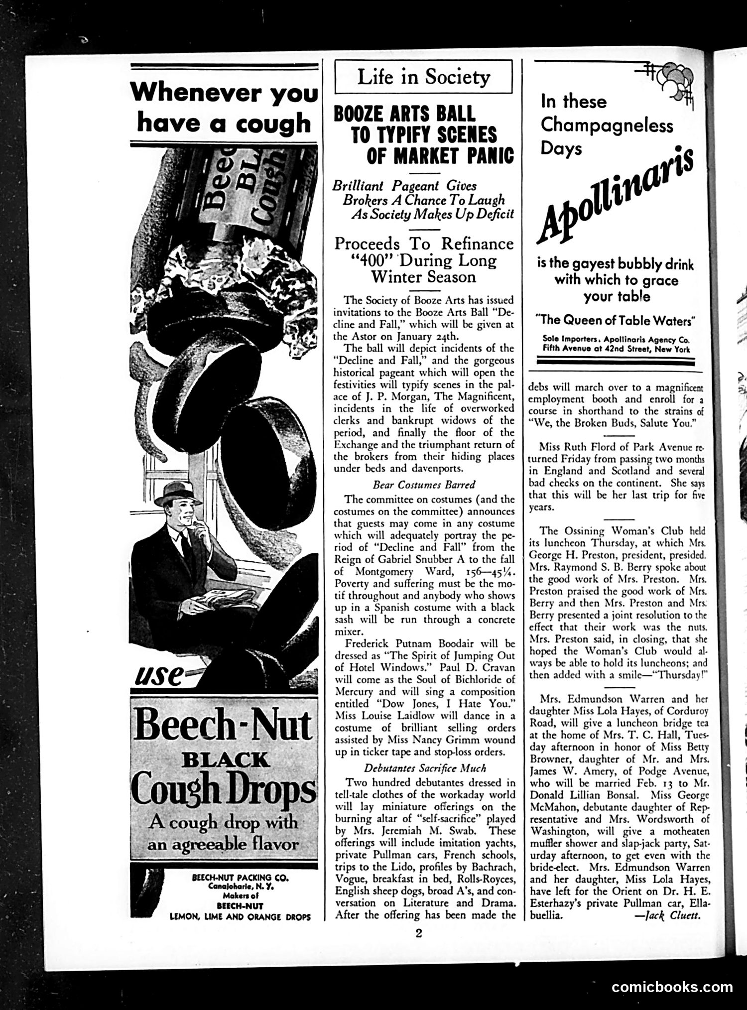 Life — January 17, 1930 — page 4: Life, 1930-01-17