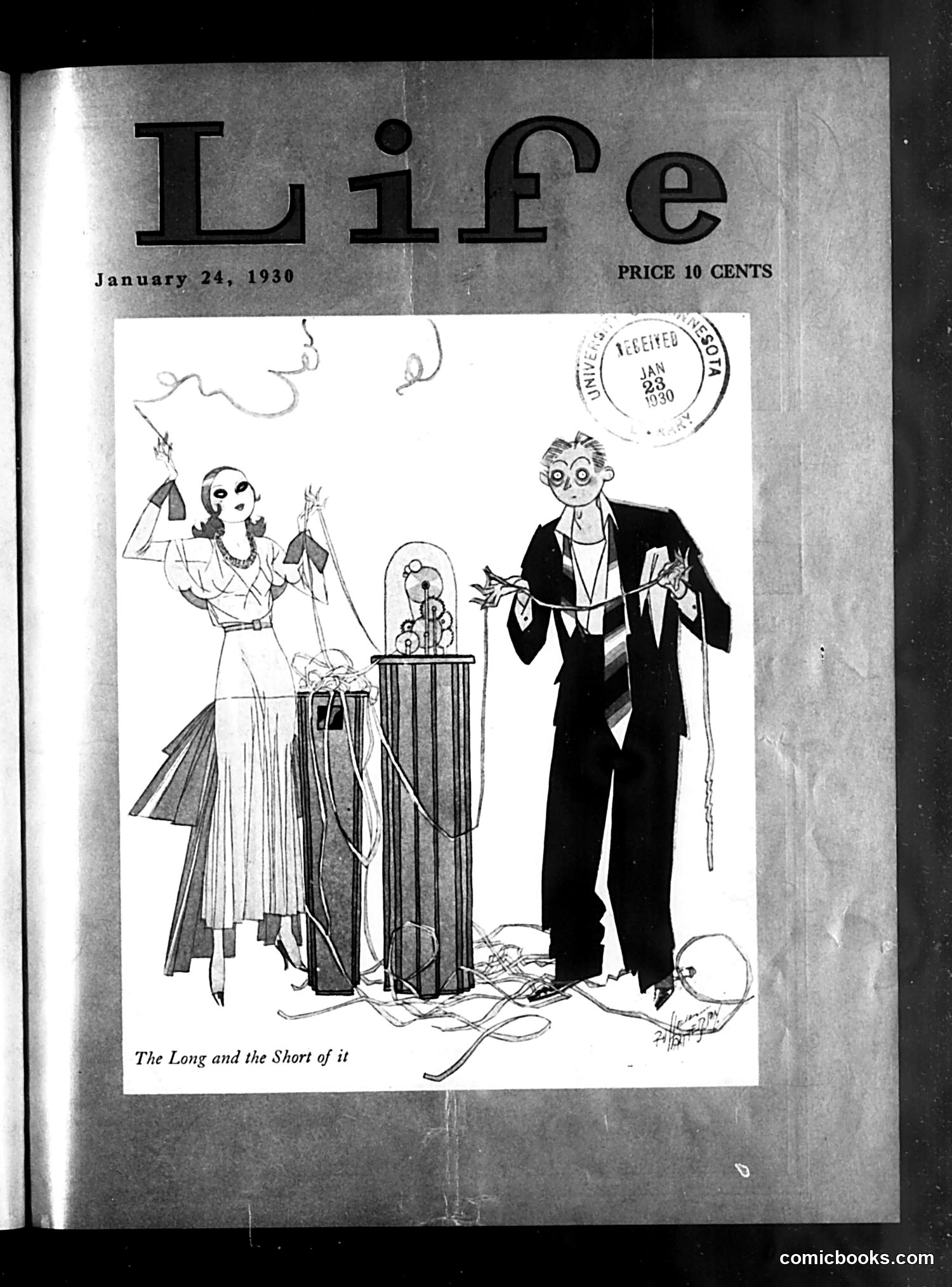 Life — January 24, 1930 — page 1: Life, 1930-01-24