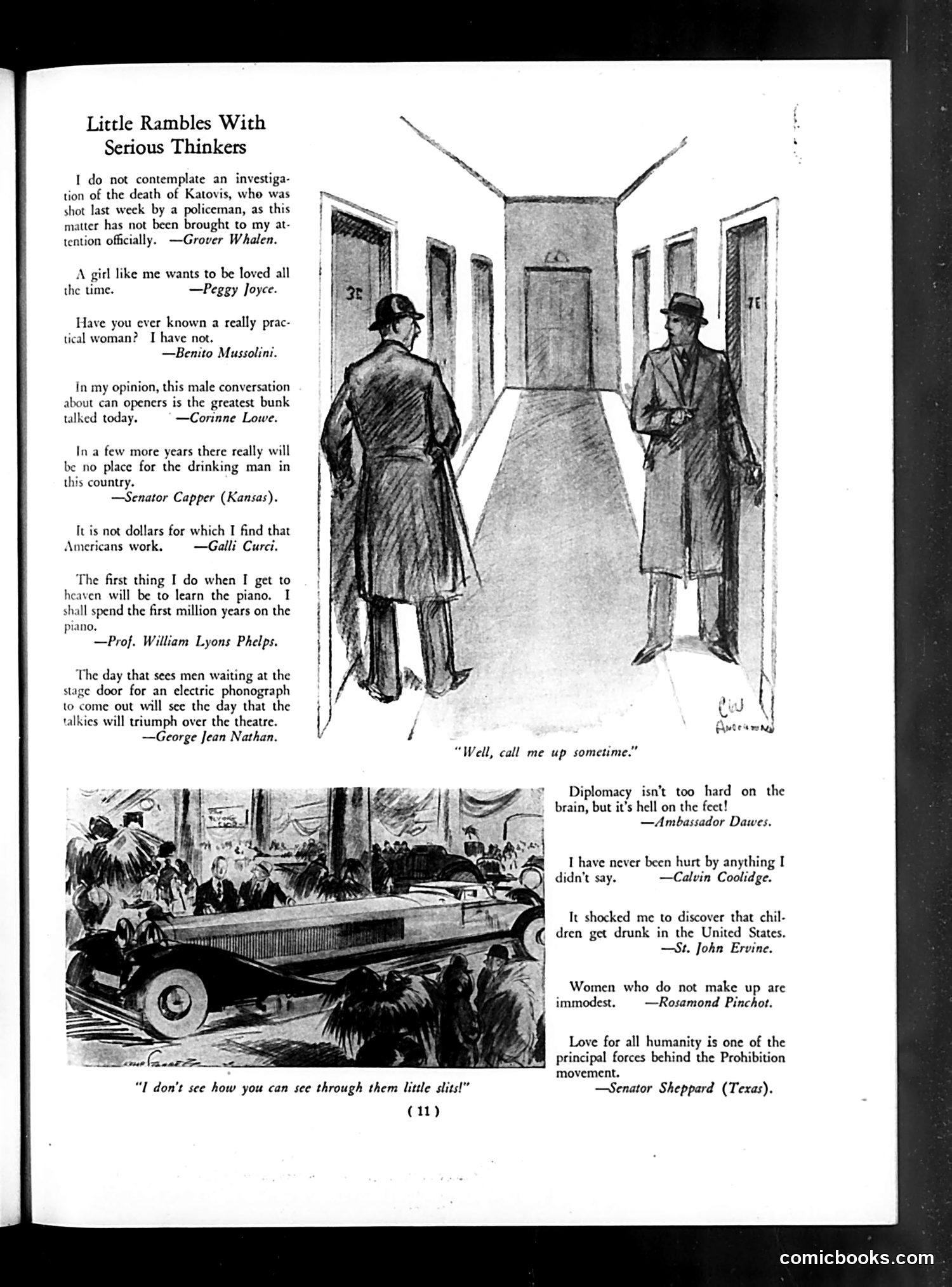 Life — February 21, 1930 — page 13: Life, 1930-02-21