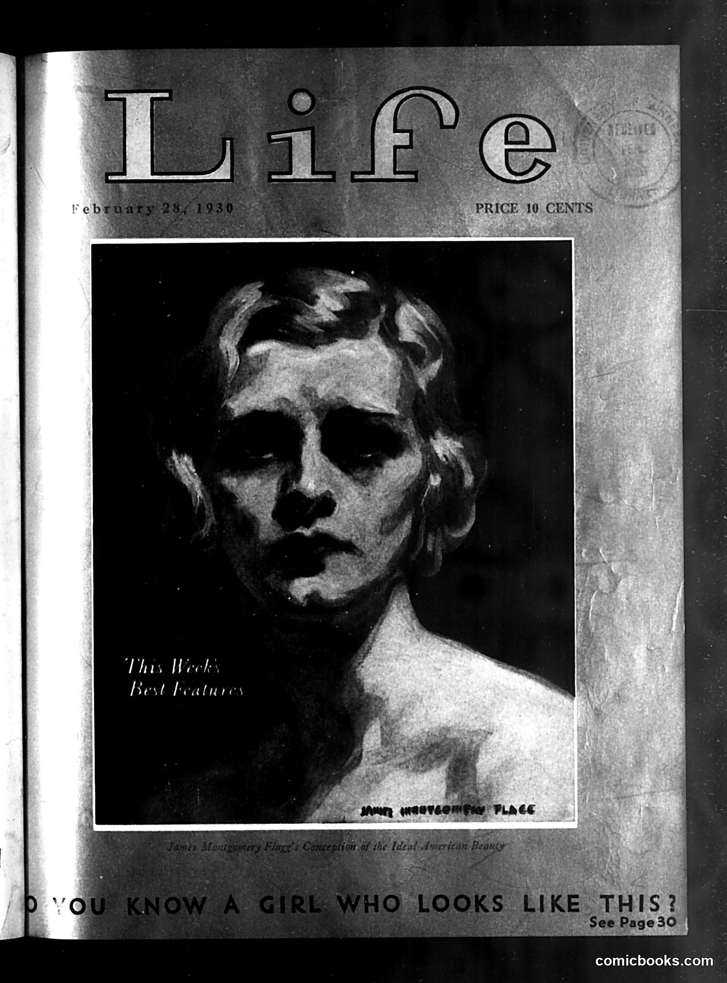 Life — February 28, 1930 — page 1: Life, 1930-02-28