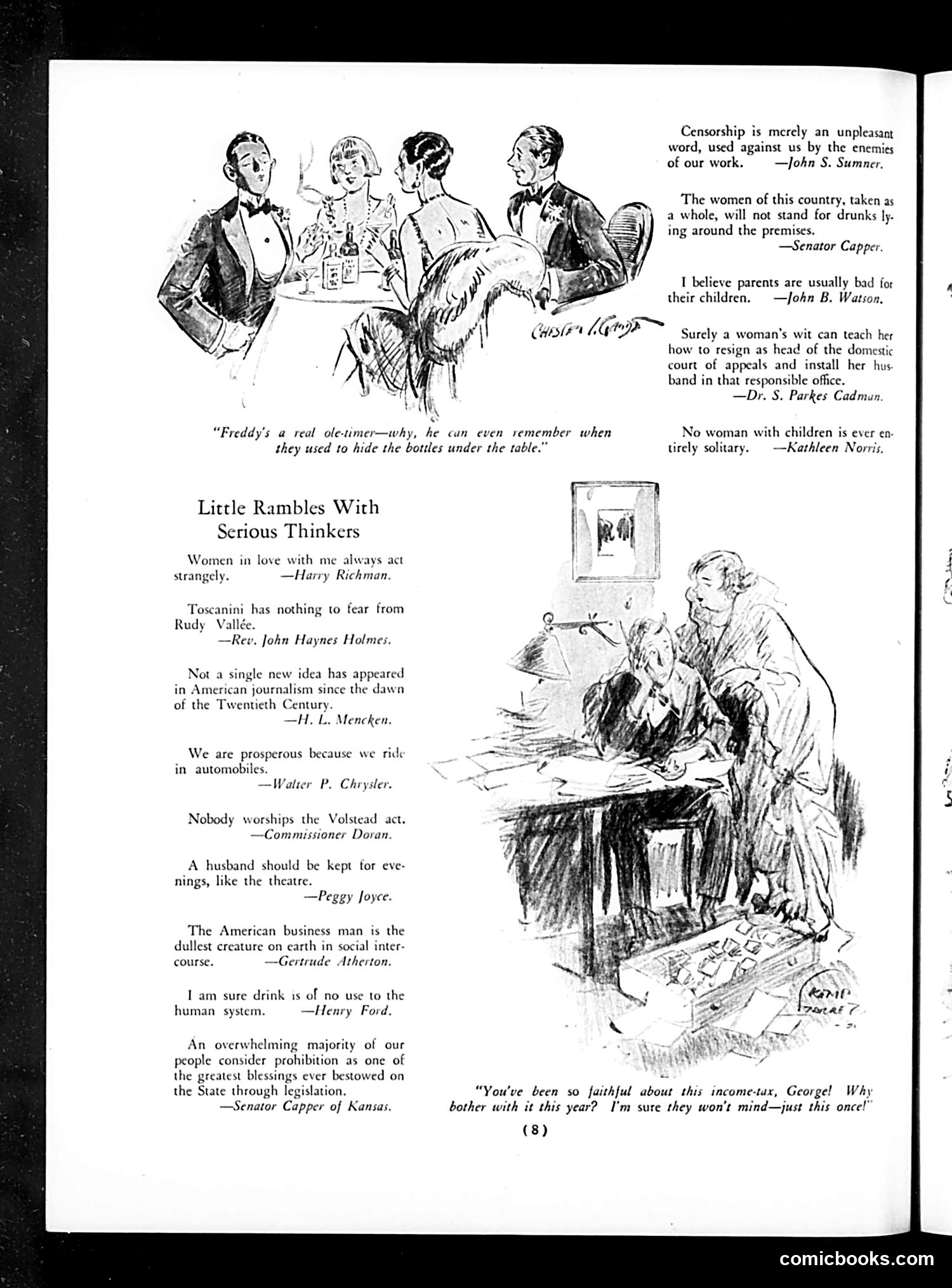 Life — March 7, 1930 — page 10: Life, 1930-03-07