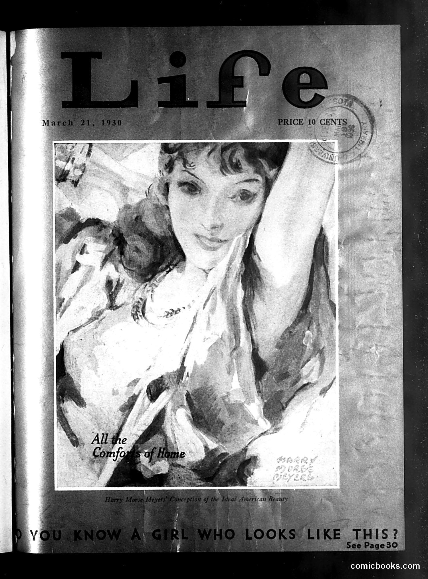 Life — March 21, 1930 — page 1: Life, 1930-03-21