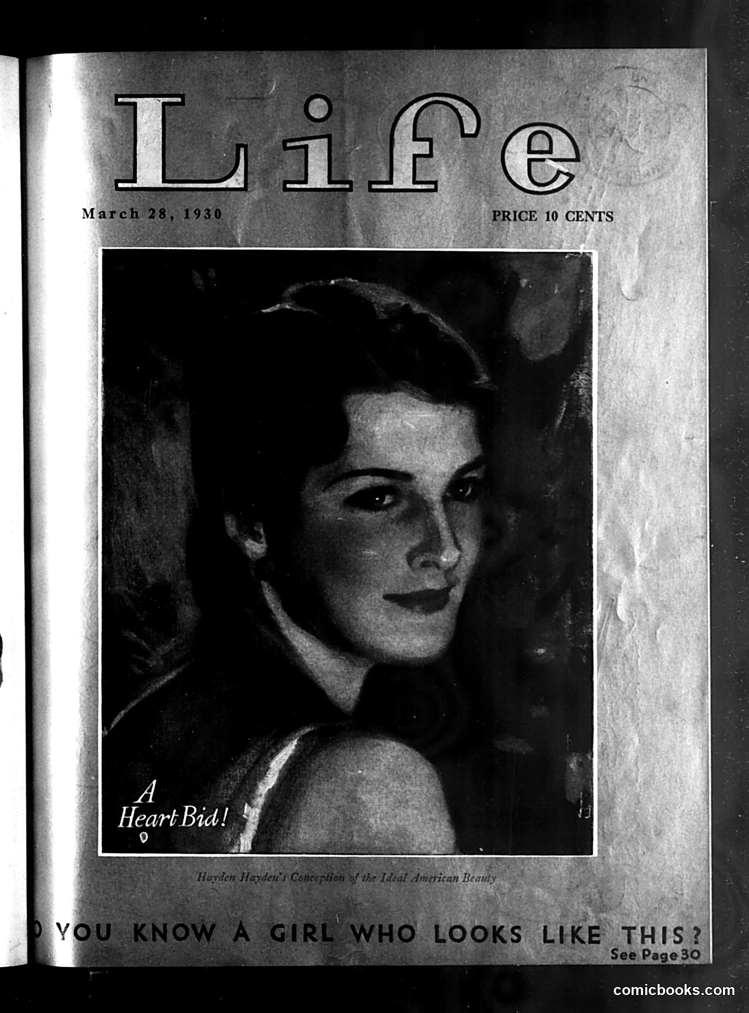 Life — March 28, 1930 — page 1: Life, 1930-03-28
