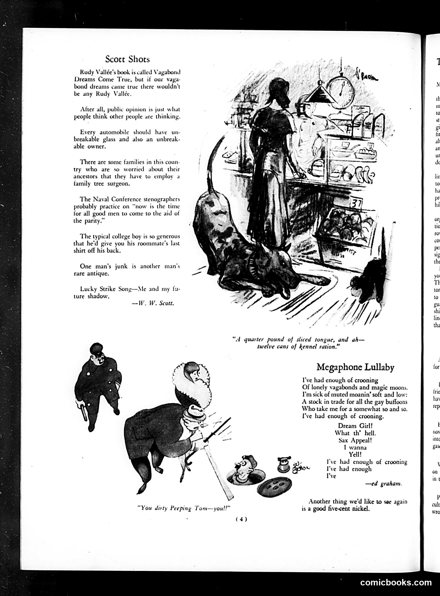 Life — April 4, 1930 — page 6: Life, 1930-04-04